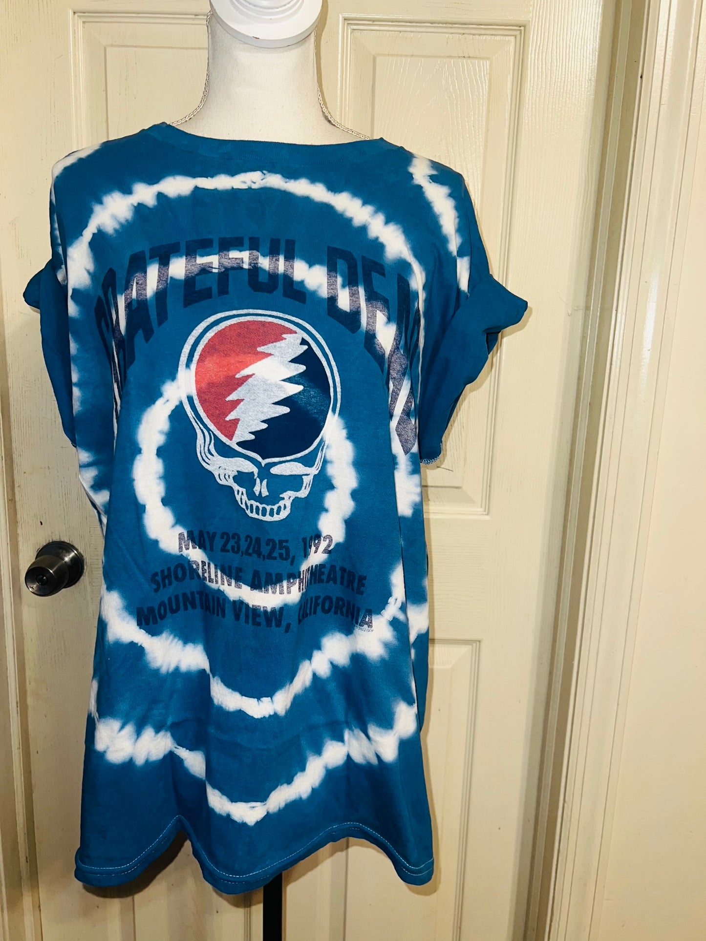 Grateful Dead Oversized Distressed Tee