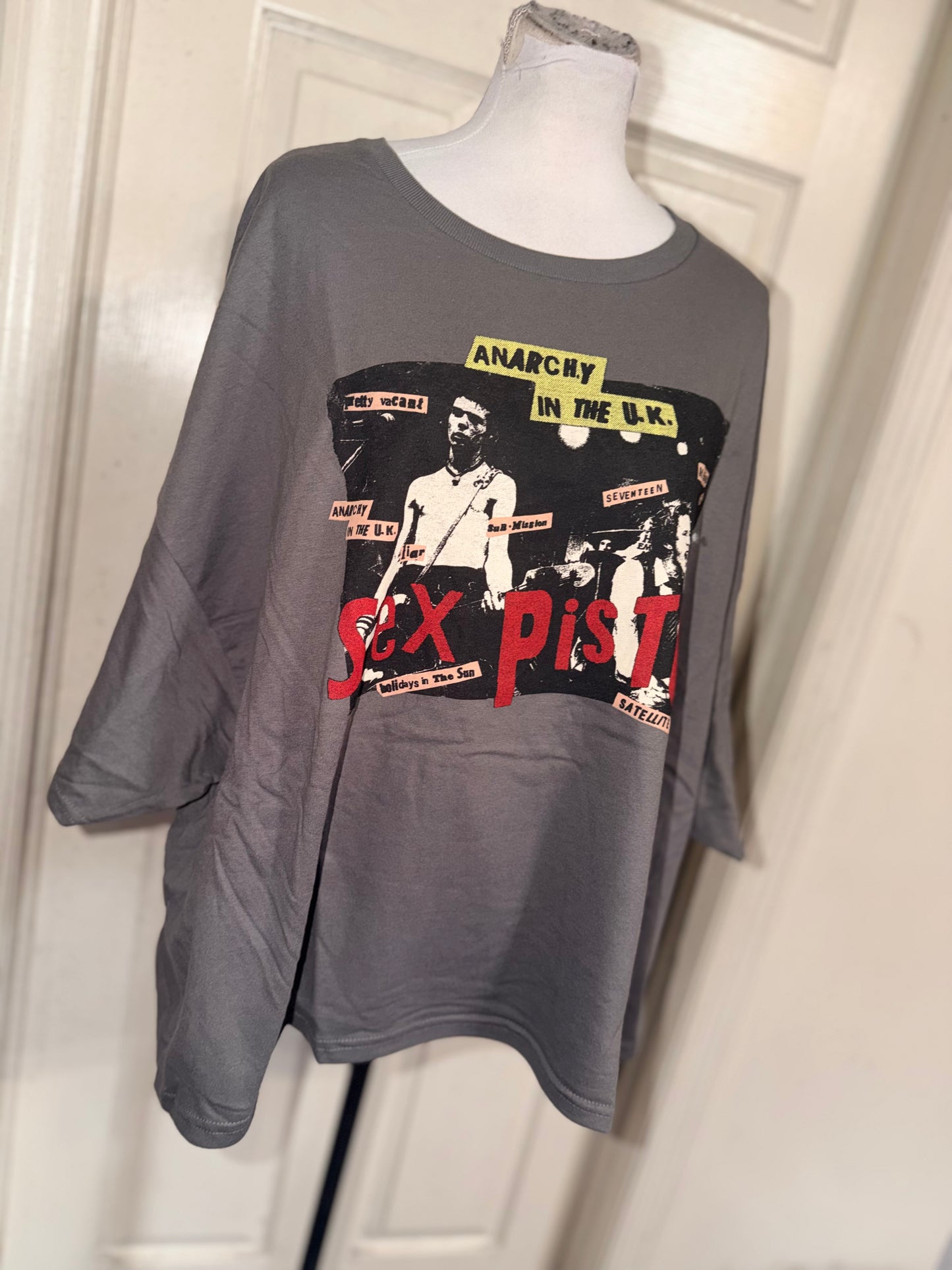 The Sex Pistols Oversized Distressed Tee