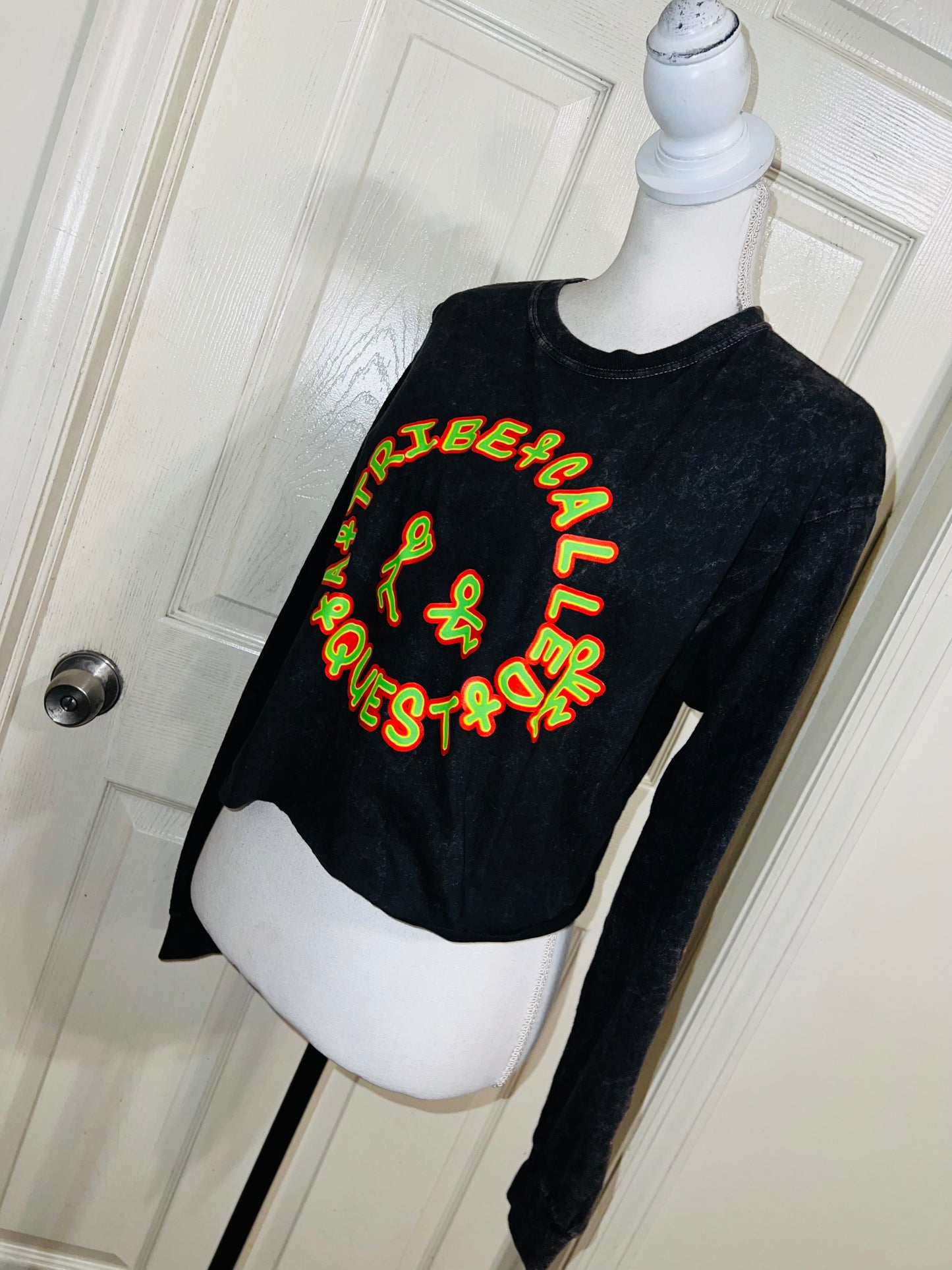 A Tribe Called Quest Long Sleeve Distressed Tee