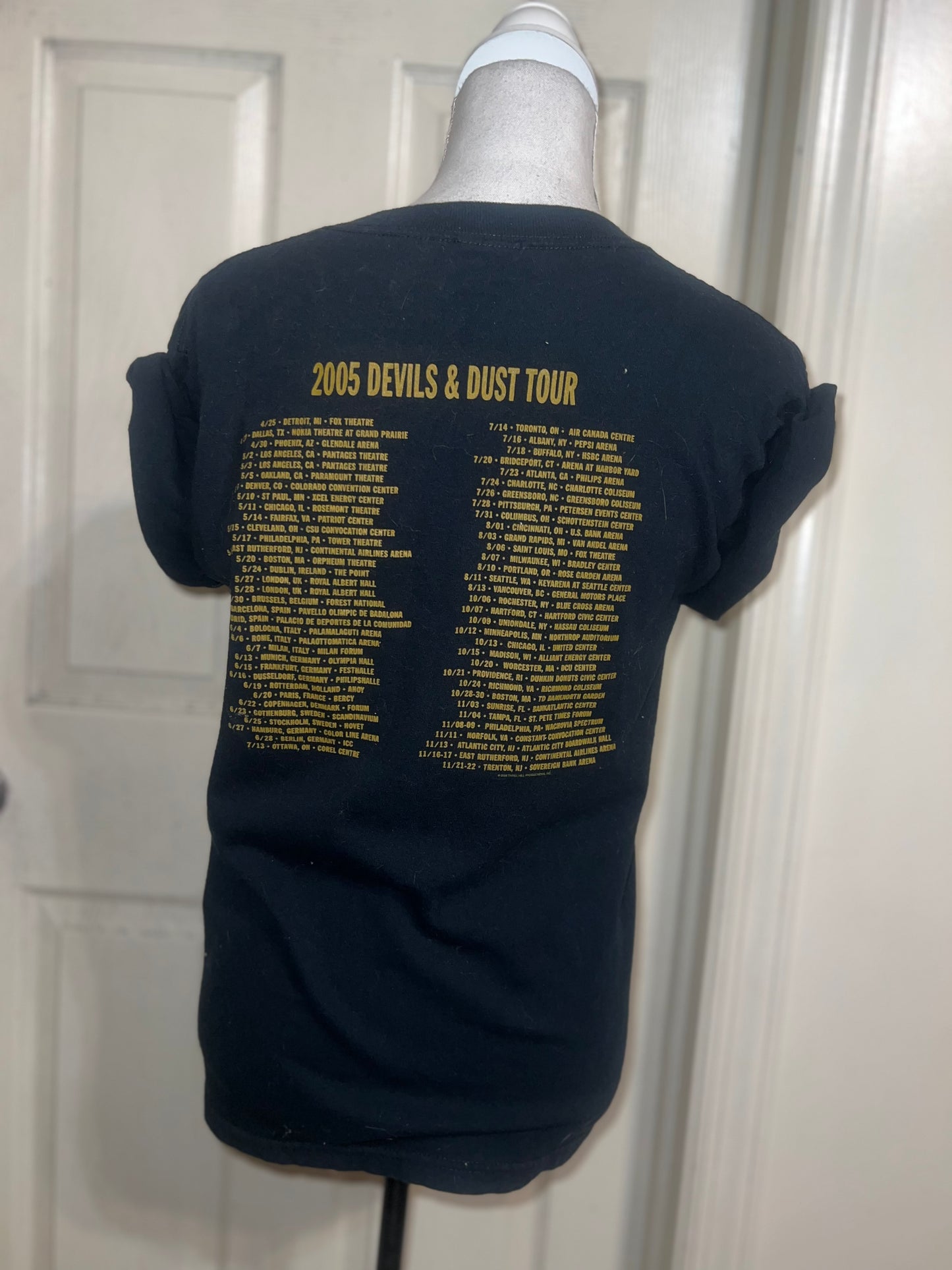 Bruce Springsteen Vintage Double Sided Oversized Tour Tee