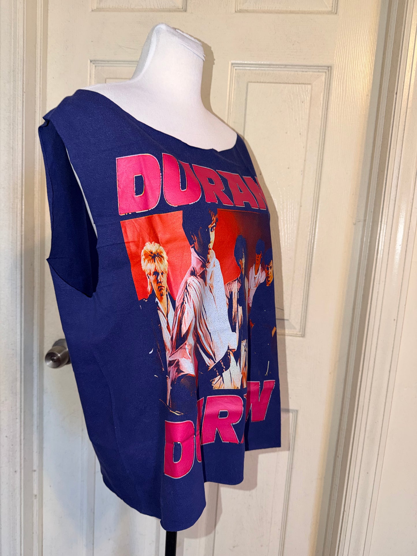Duran Duran Oversized Distressed Tank