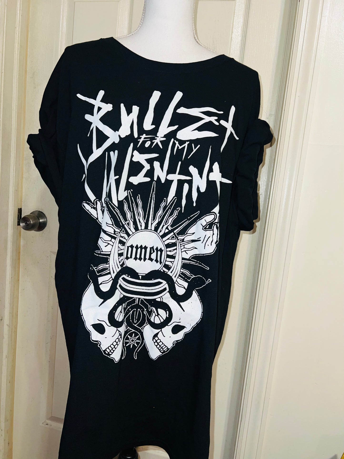 Bullet for my Valentine Oversized Distressed Tee