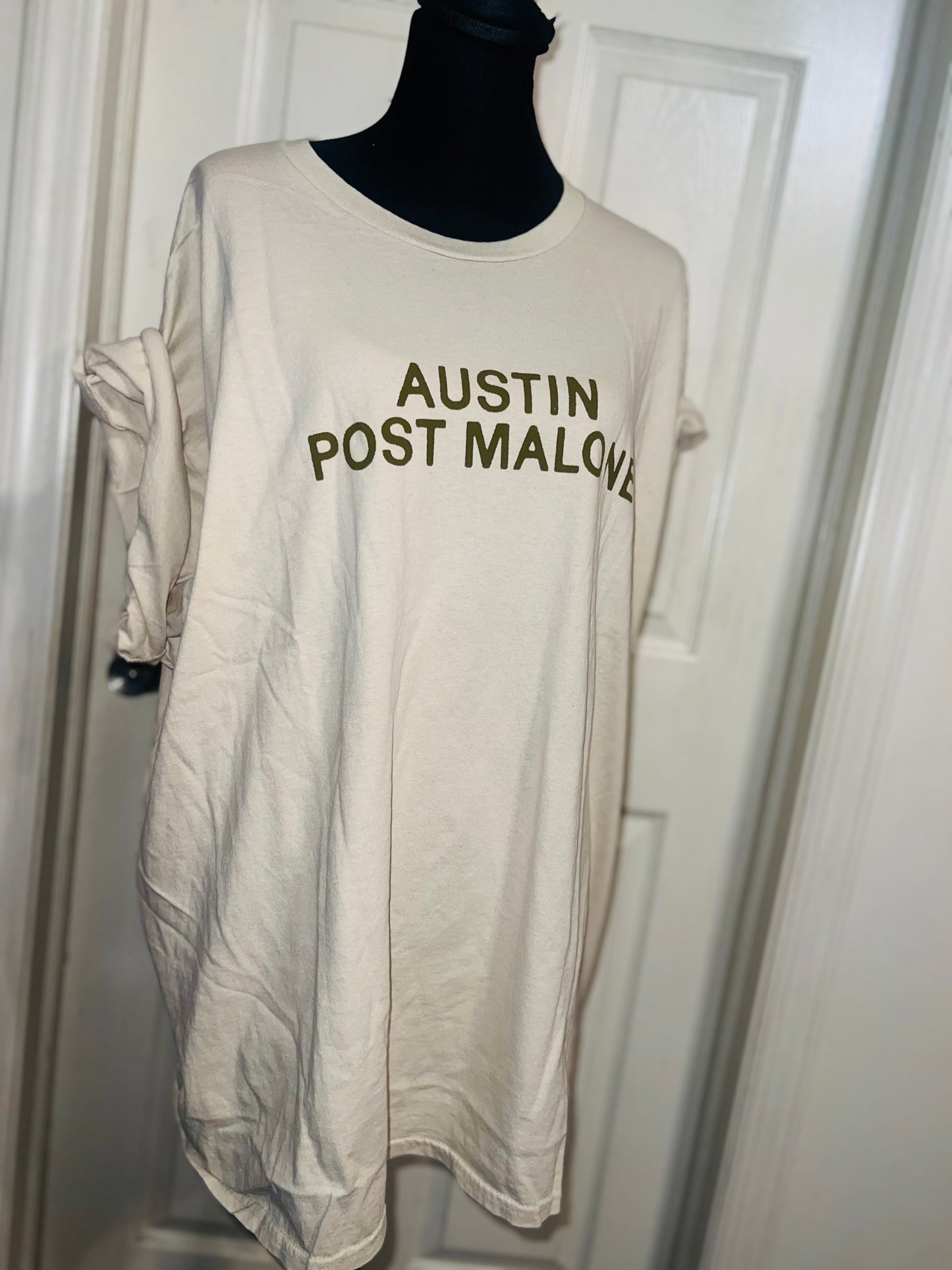 Post Malone Austin Double Sided Distressed Tee