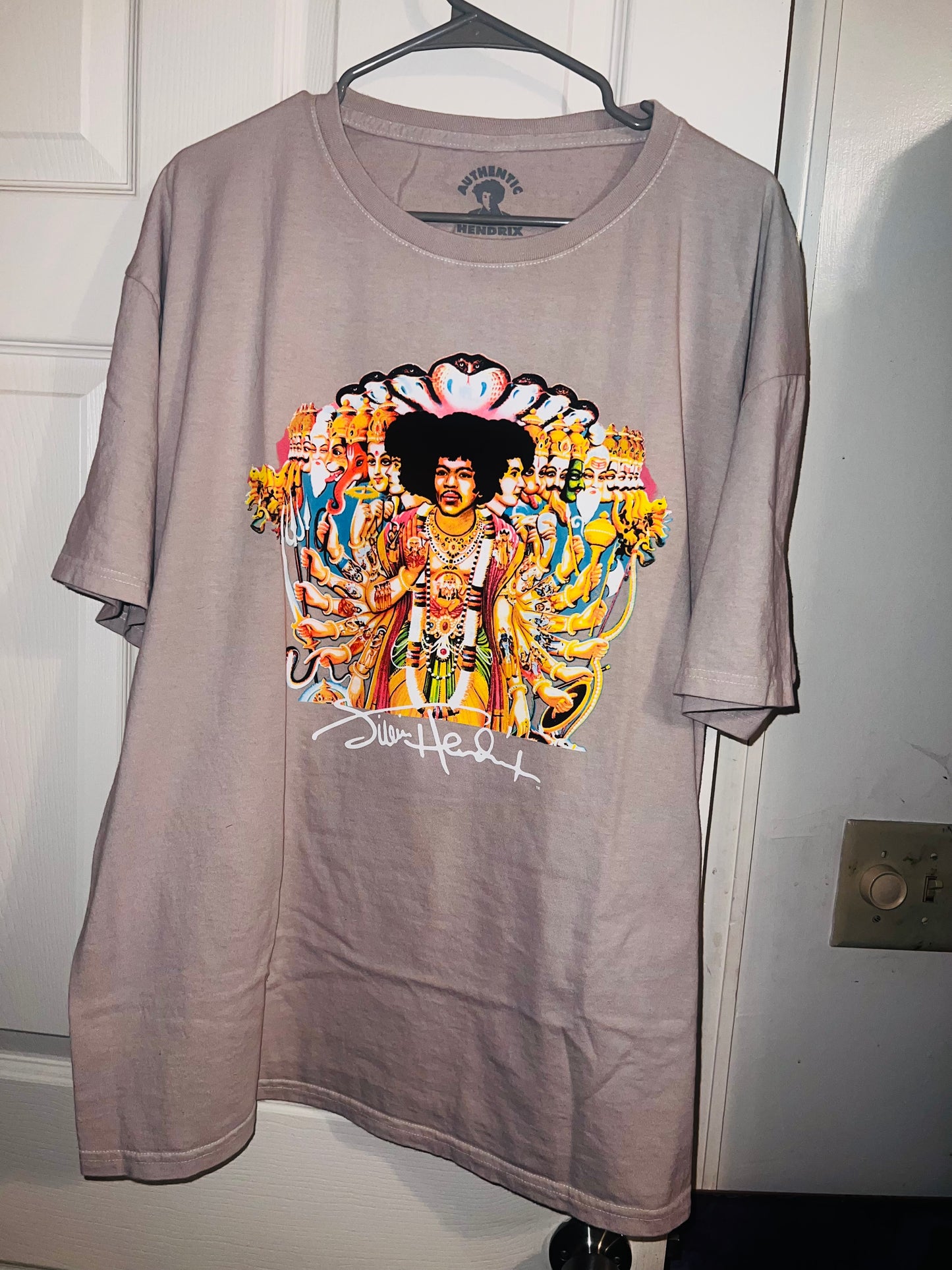 Jimi Hendrix Oversized Distressed Tee