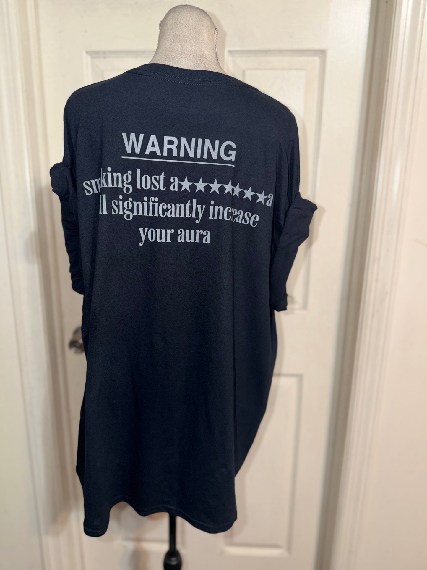 Machine Gun Kelly Double Sided Oversized Distressed Tee