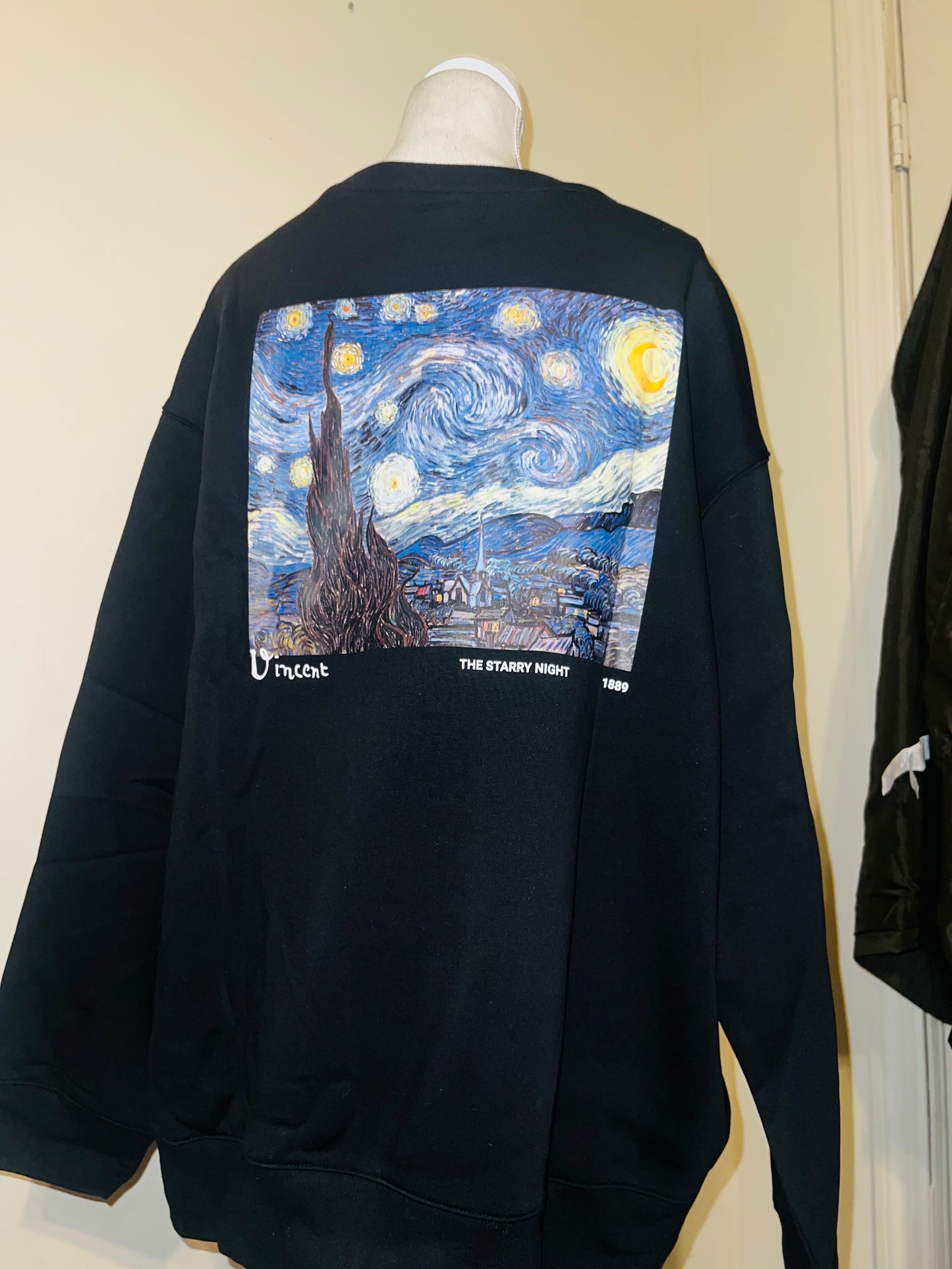 Vincent Van Gogh Double Sided Oversized Distressed Tee