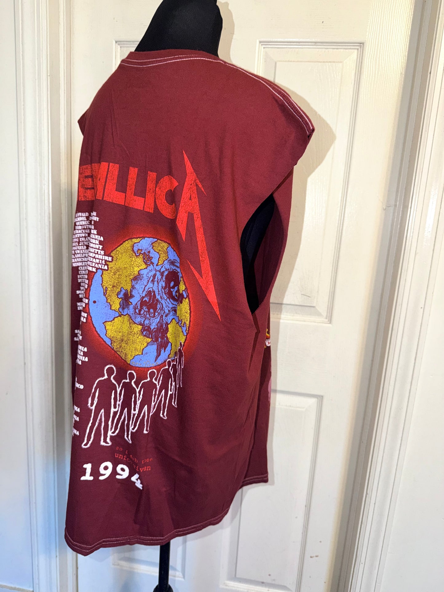 Metallica Oversized Double Sided Tann