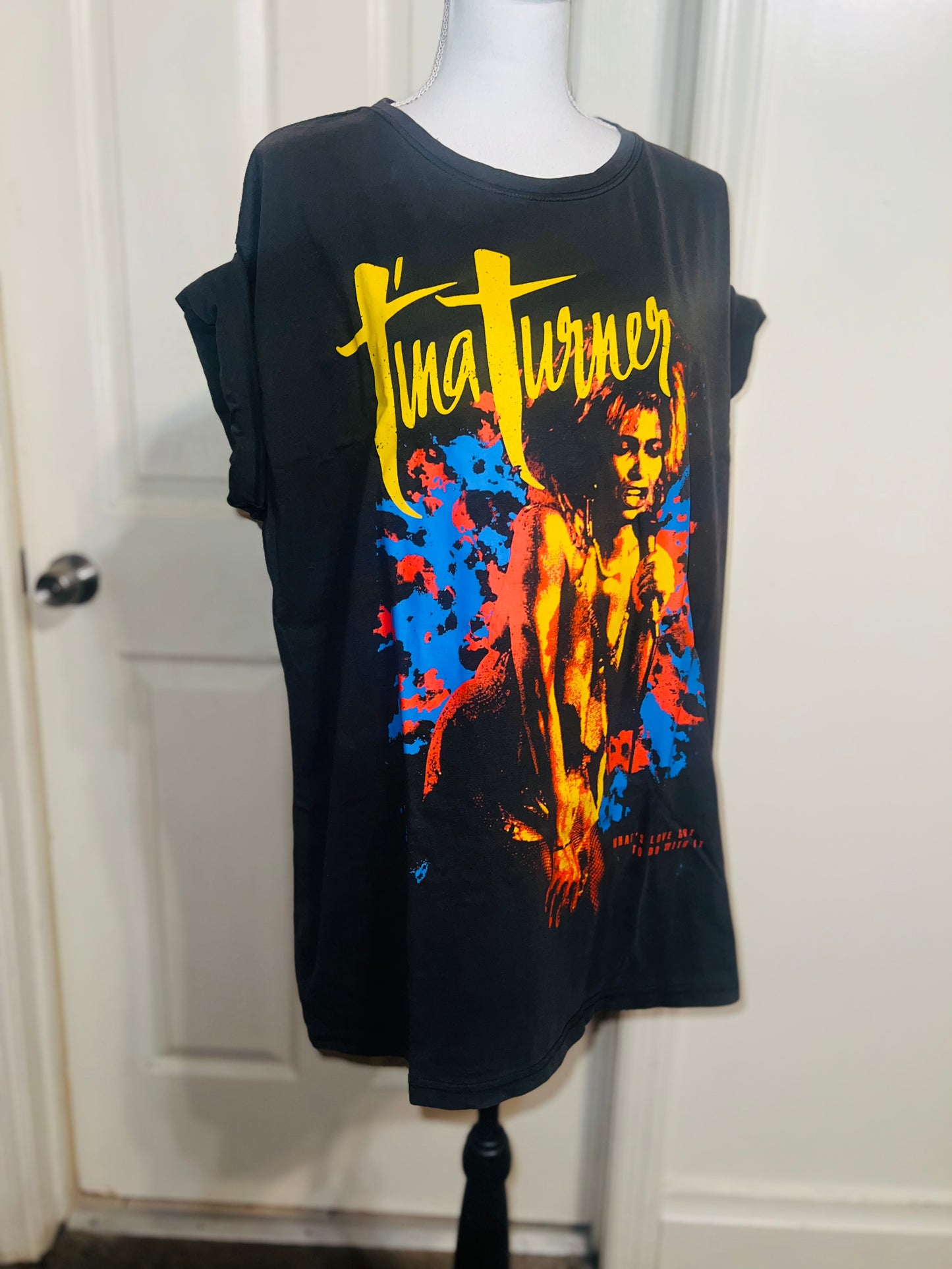 Tina Turner Oversized Distressed Tee
