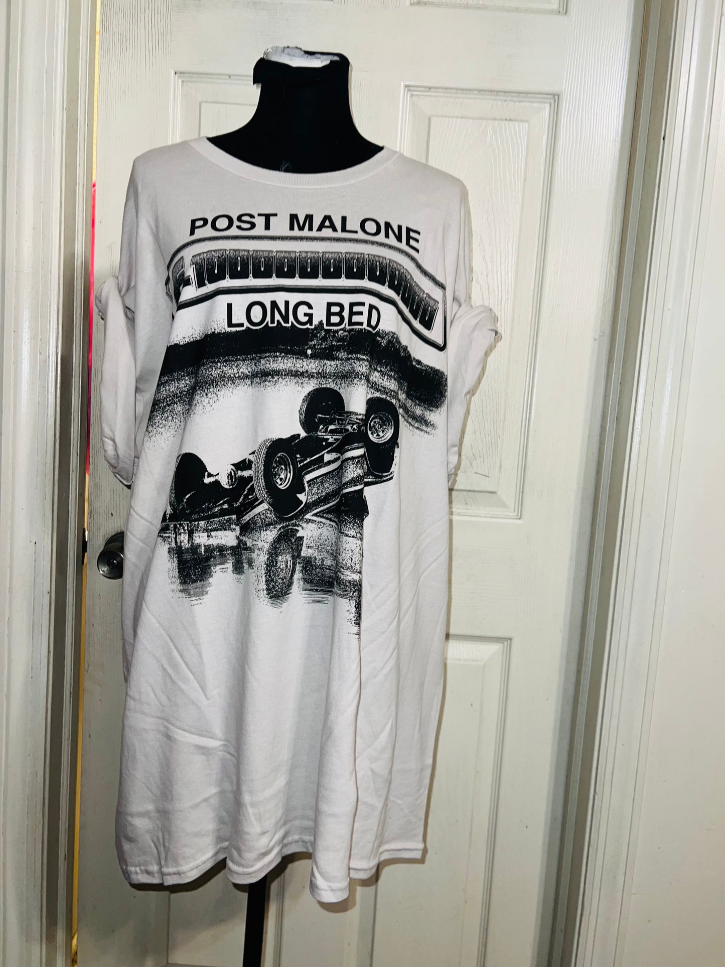 Post Malone Double Sided Oversized Distressed Tee