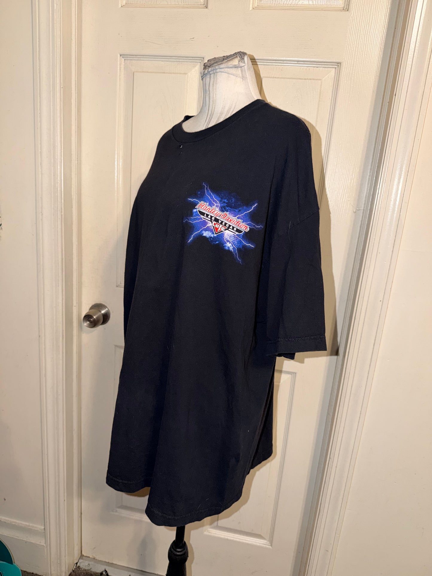 Harley Davidson Vintage Double Sided Oversized Tee