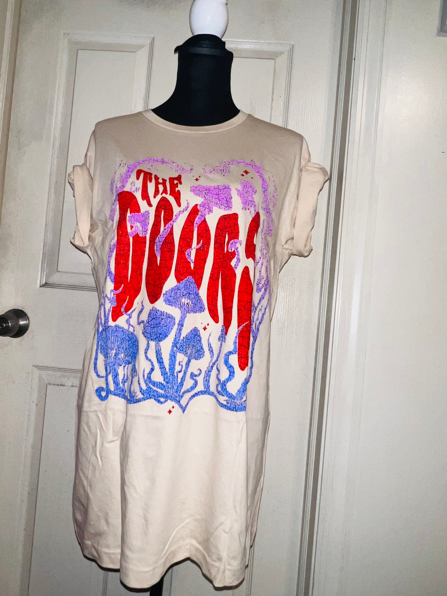 The Doors Oversized Distressed T-Shirt