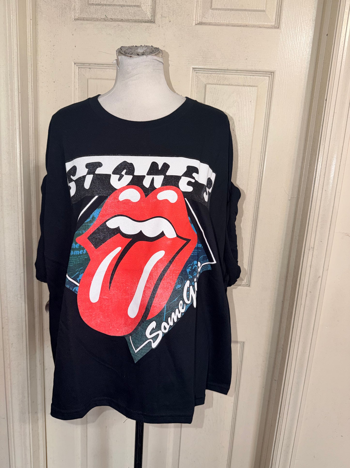 The Rolling Stones Oversized Distressed Tee