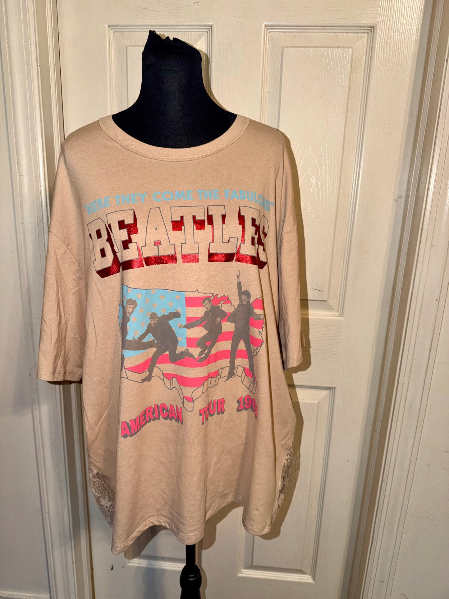 The Beatles Lace Oversized Tee
