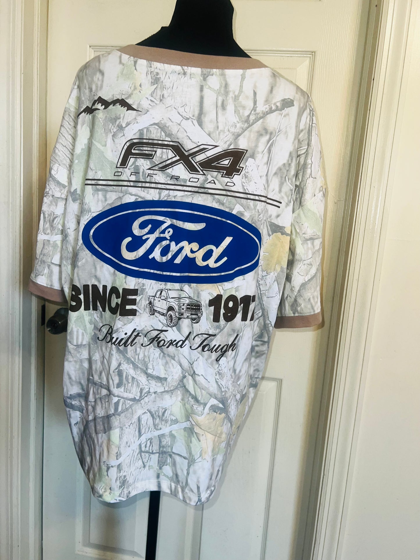 Ford Oversized Distressed Jersey Tee