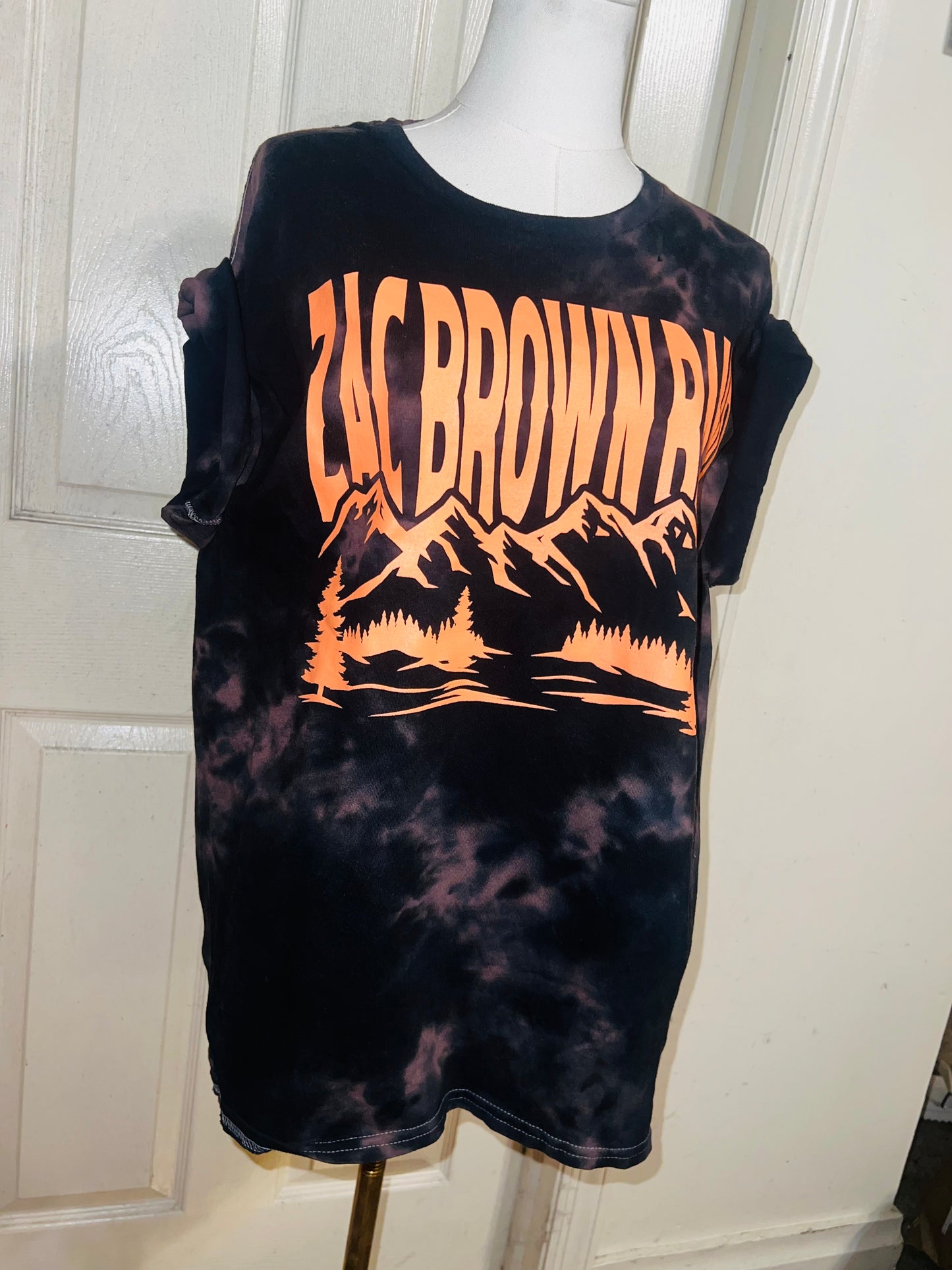 Zac Brown Band Oversized Distressed Tee