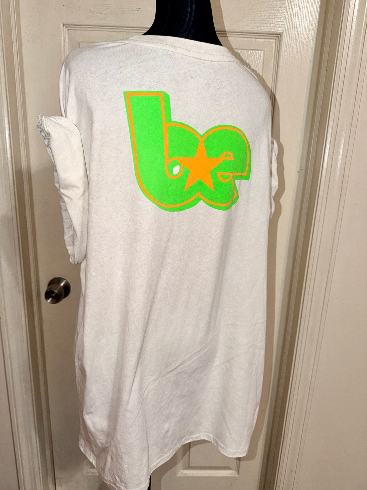 Billie Eilish Double Sided Oversized Distressed Tee