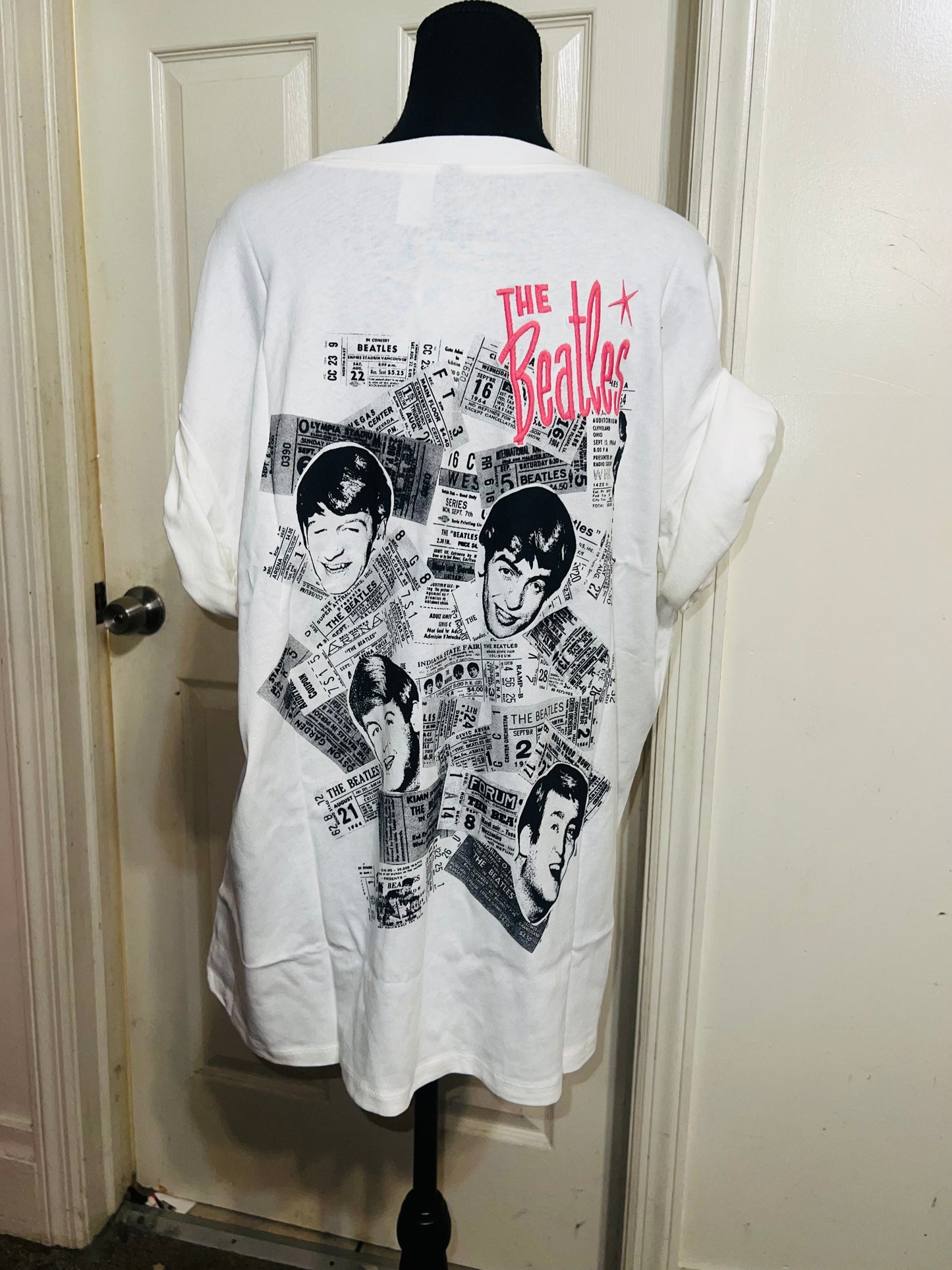 The Beatles Double Sided Oversized Tee