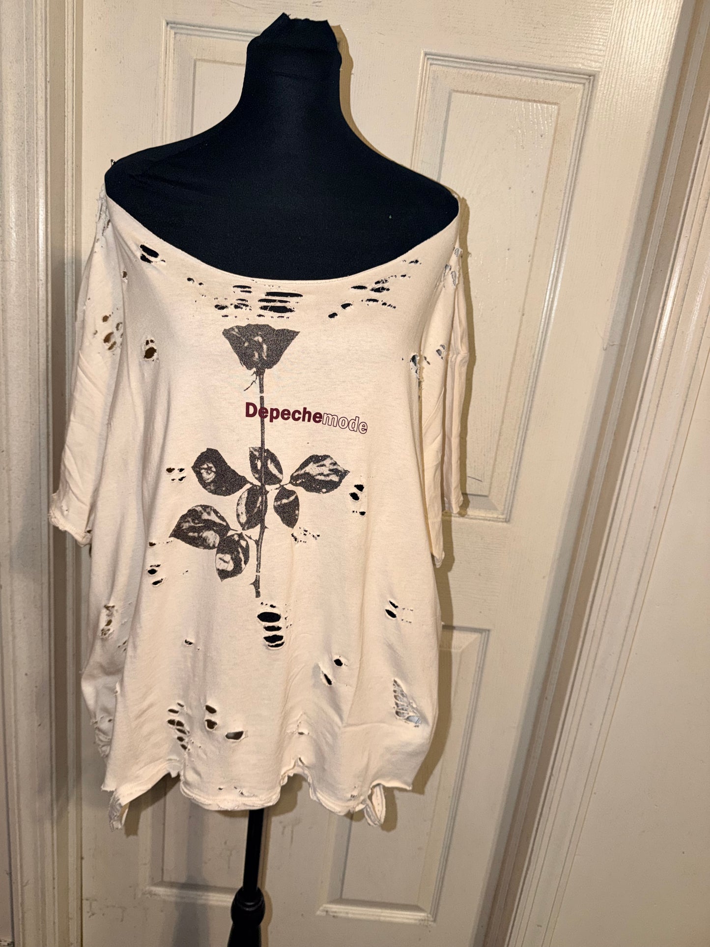 Depeche Mode Oversized Distressed Tee (as is)