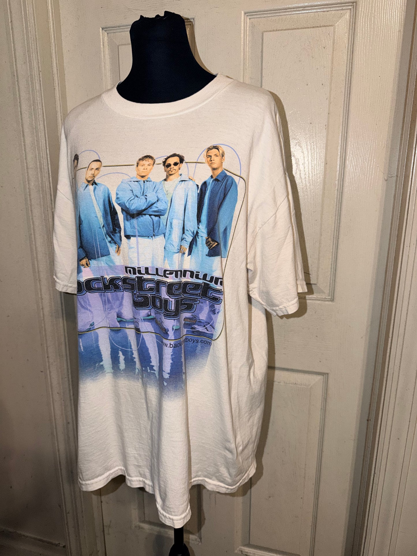 Backstreet Boys Vintage Double Sided Distressed Tee