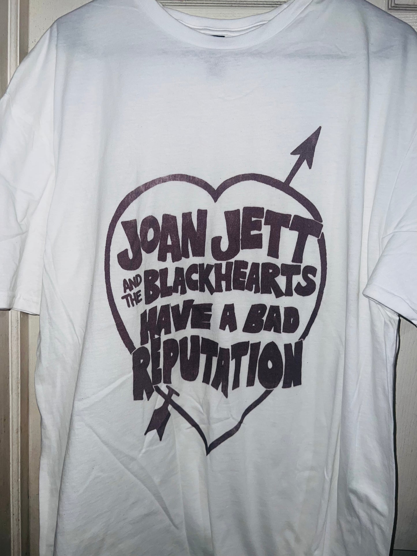 Joan Jett and the BlackHearts Oversized Distressed Tee