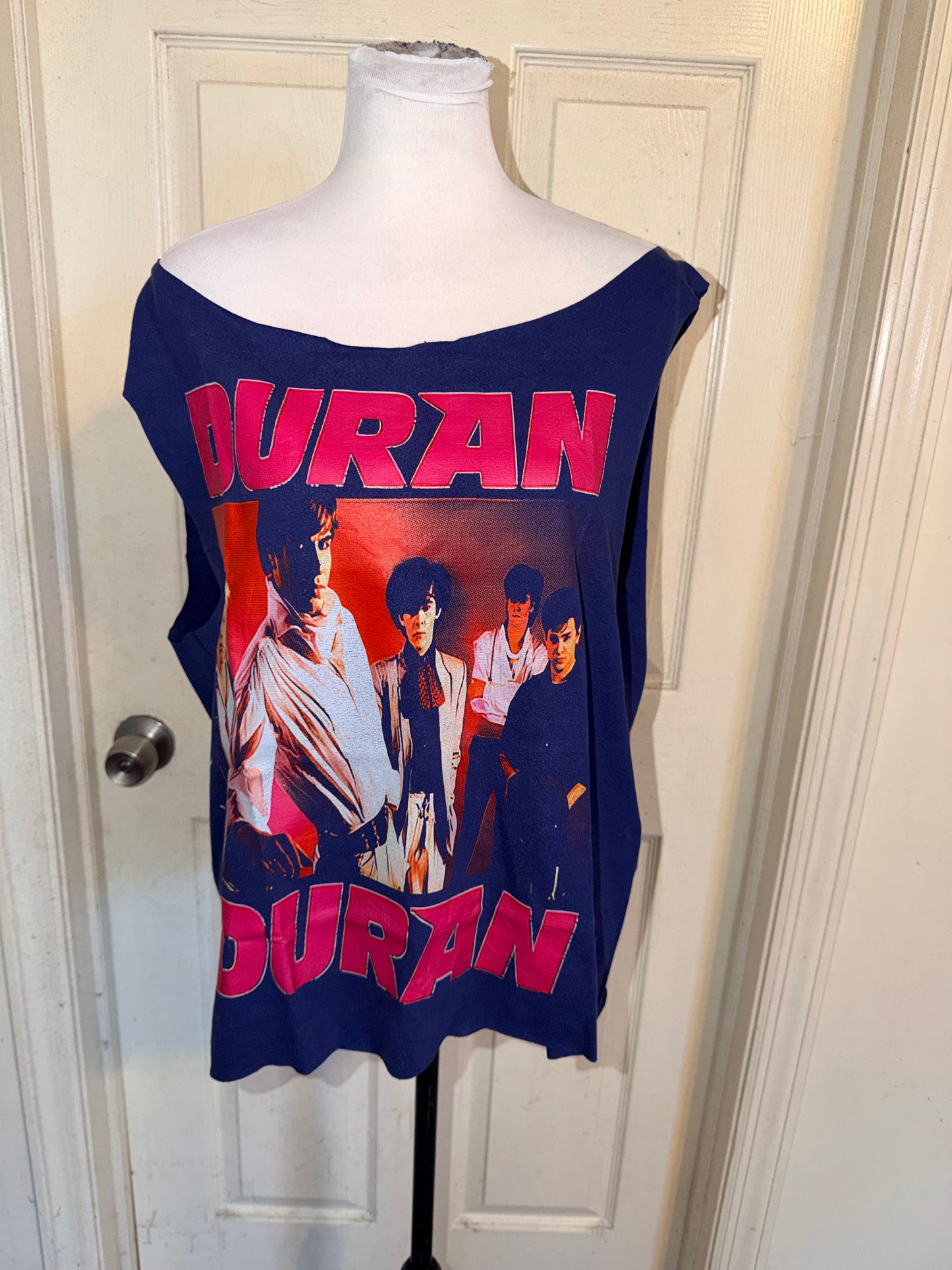 Duran Duran Oversized Distressed Tank