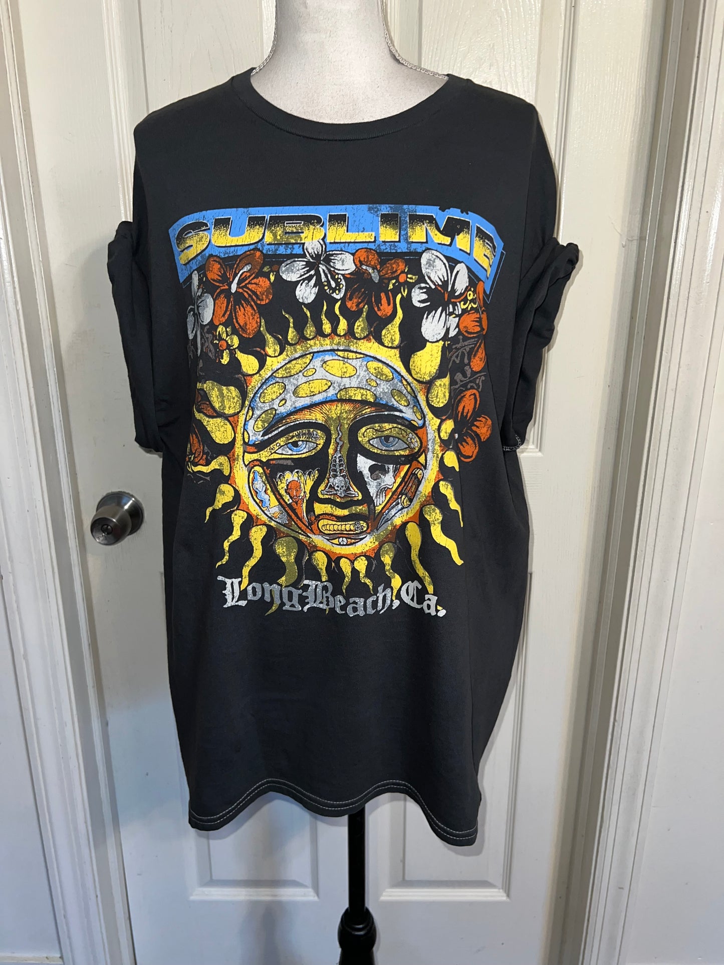 Sublime Double Sided Oversized Distressed Tee
