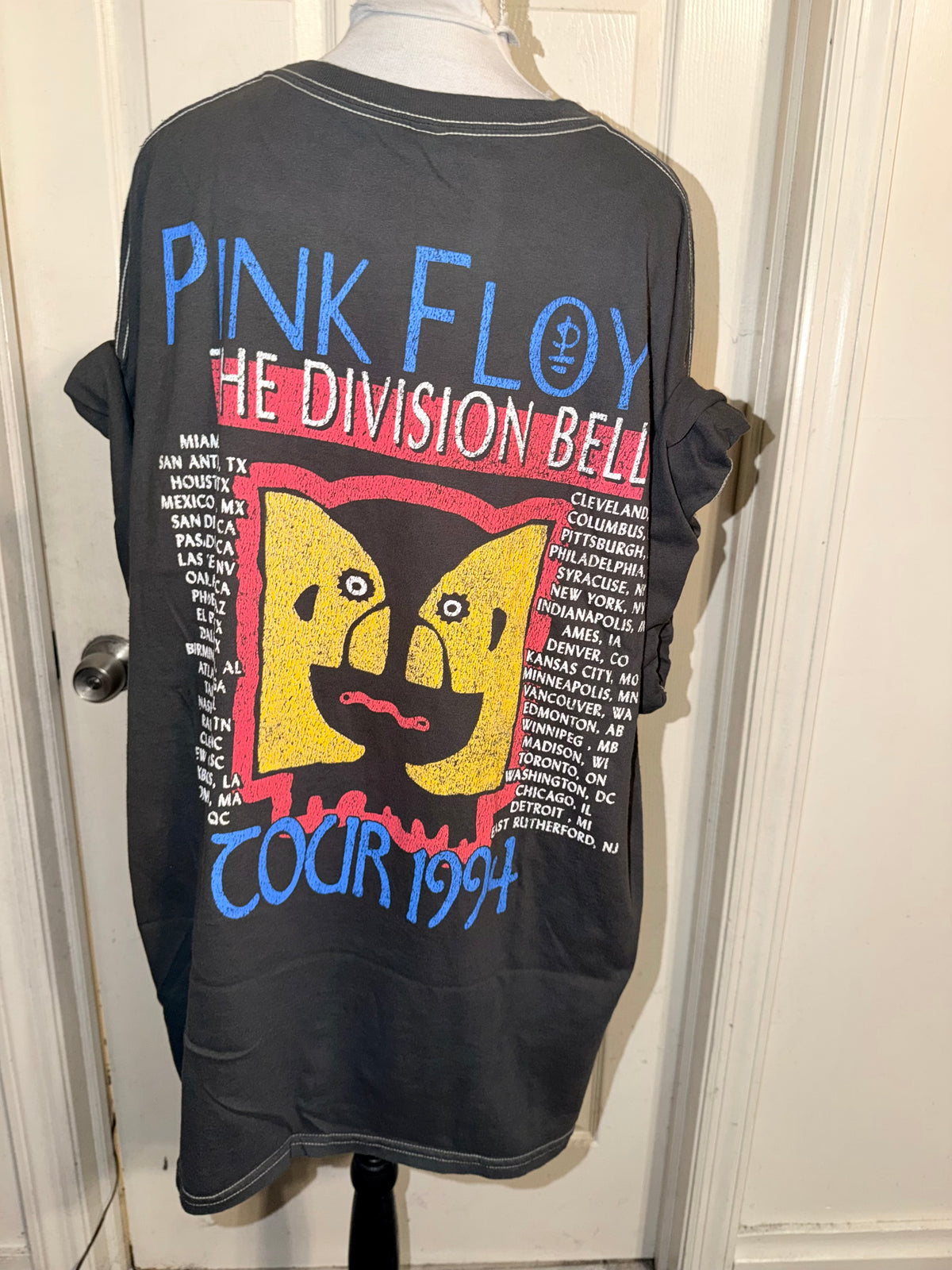 Pink Floyd Double Sided Oversized Tee