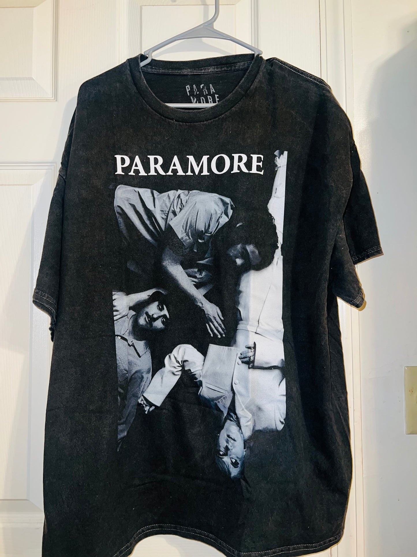 Paramore Oversized Distressed Tee