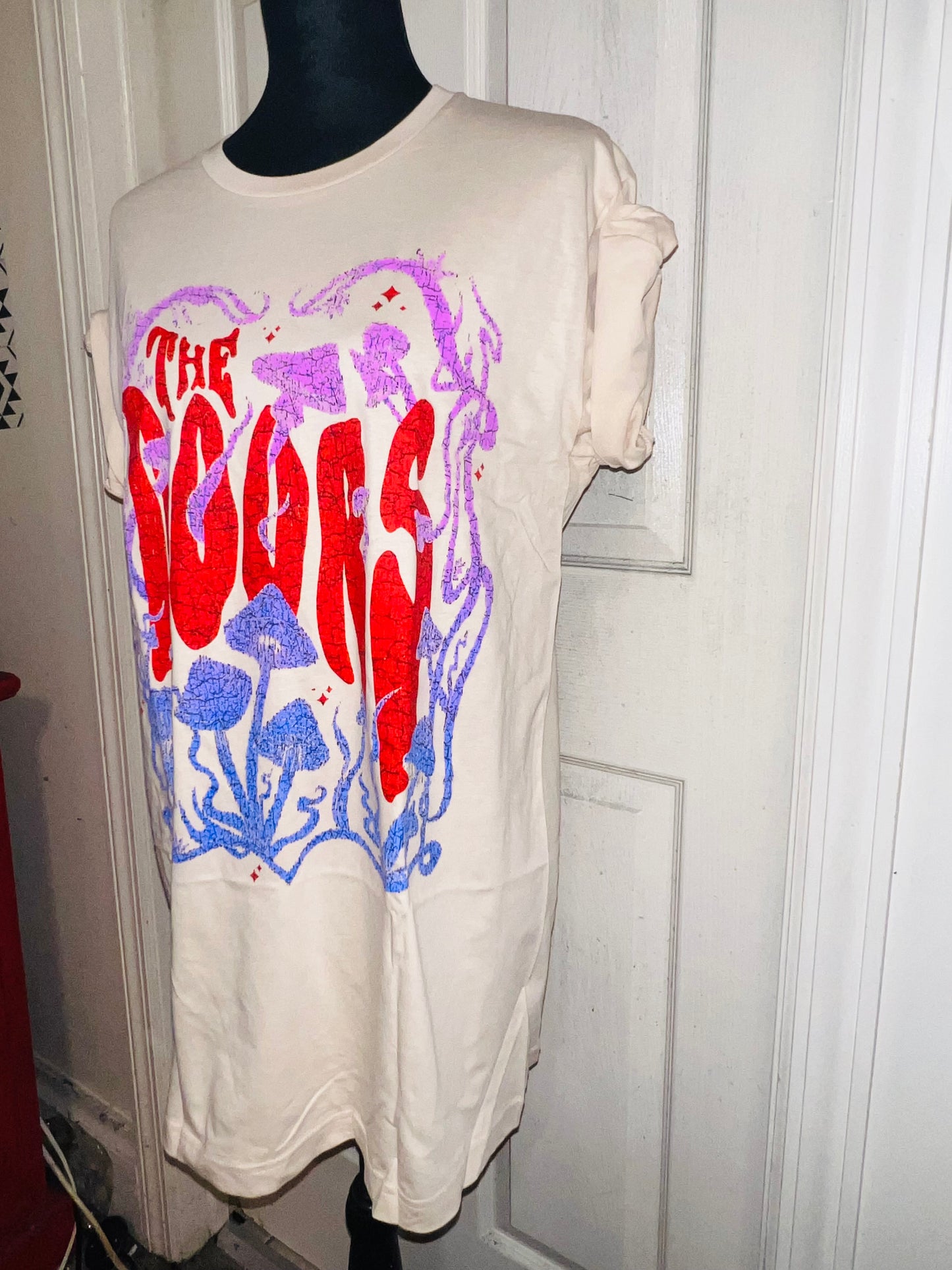 The Doors Oversized Distressed T-Shirt