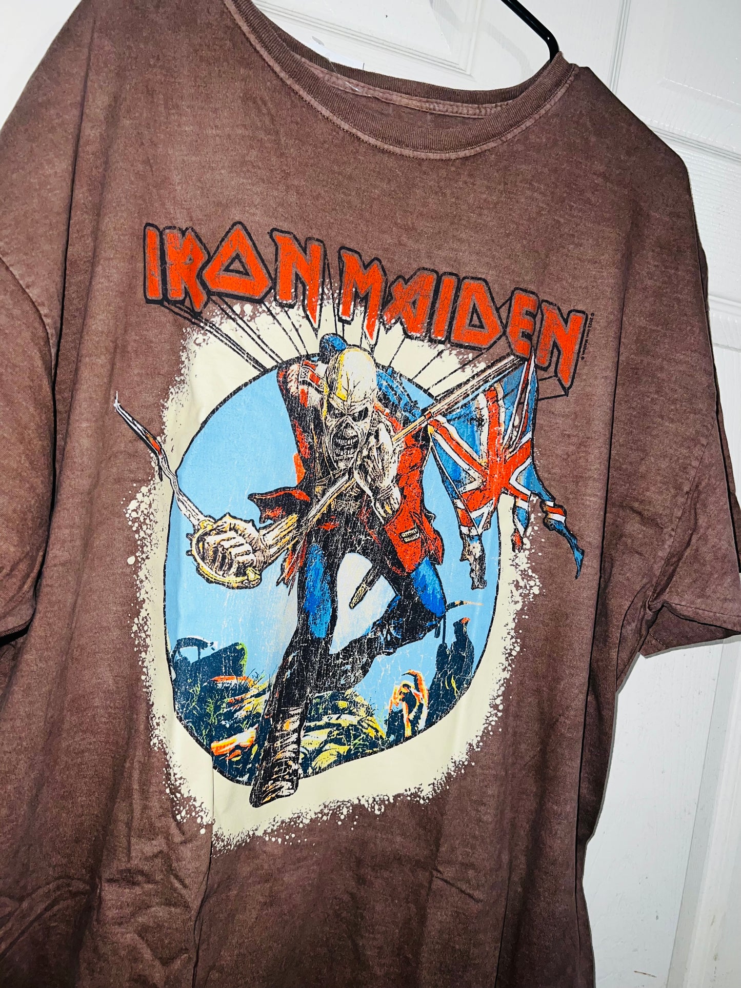 Iron Maiden Oversized Distressed Tee