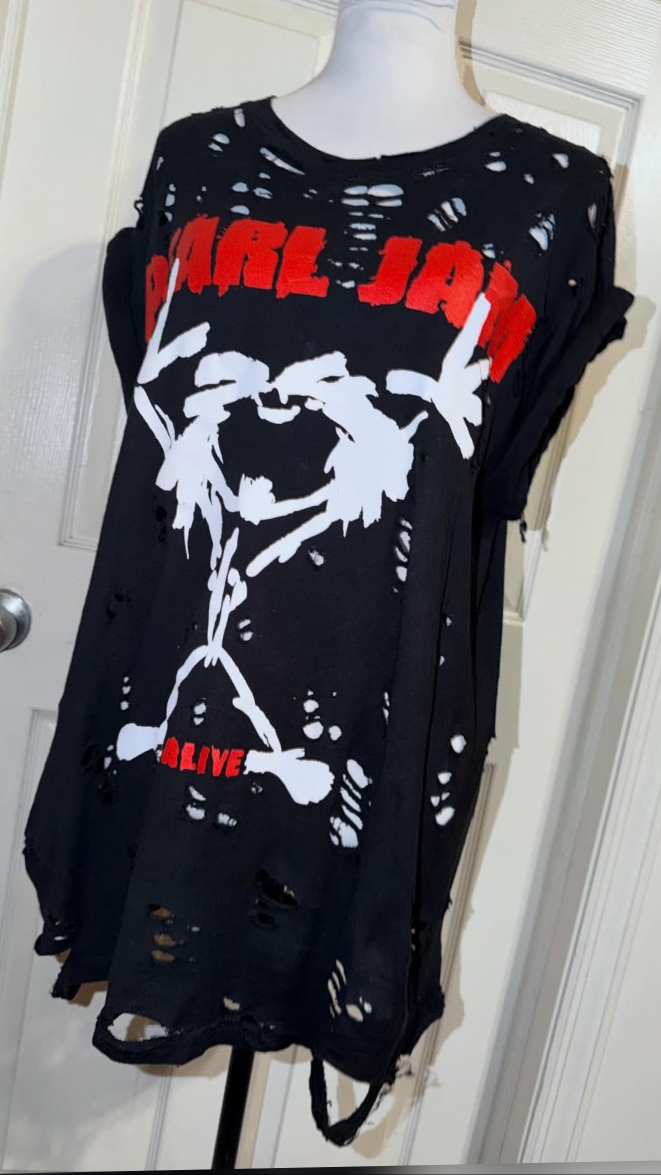 Pearl Jam Double Sided Oversized Tee