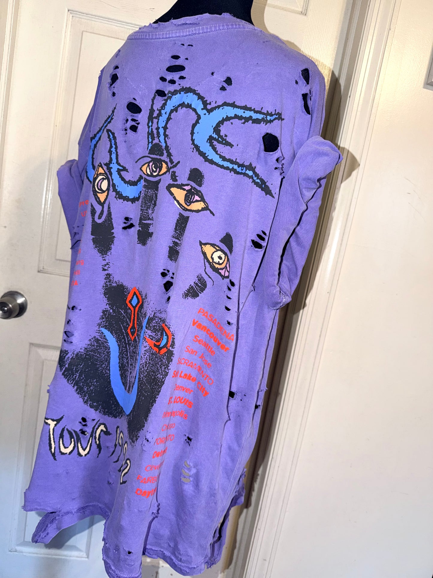 The Cure Double Sided Oversized Tee