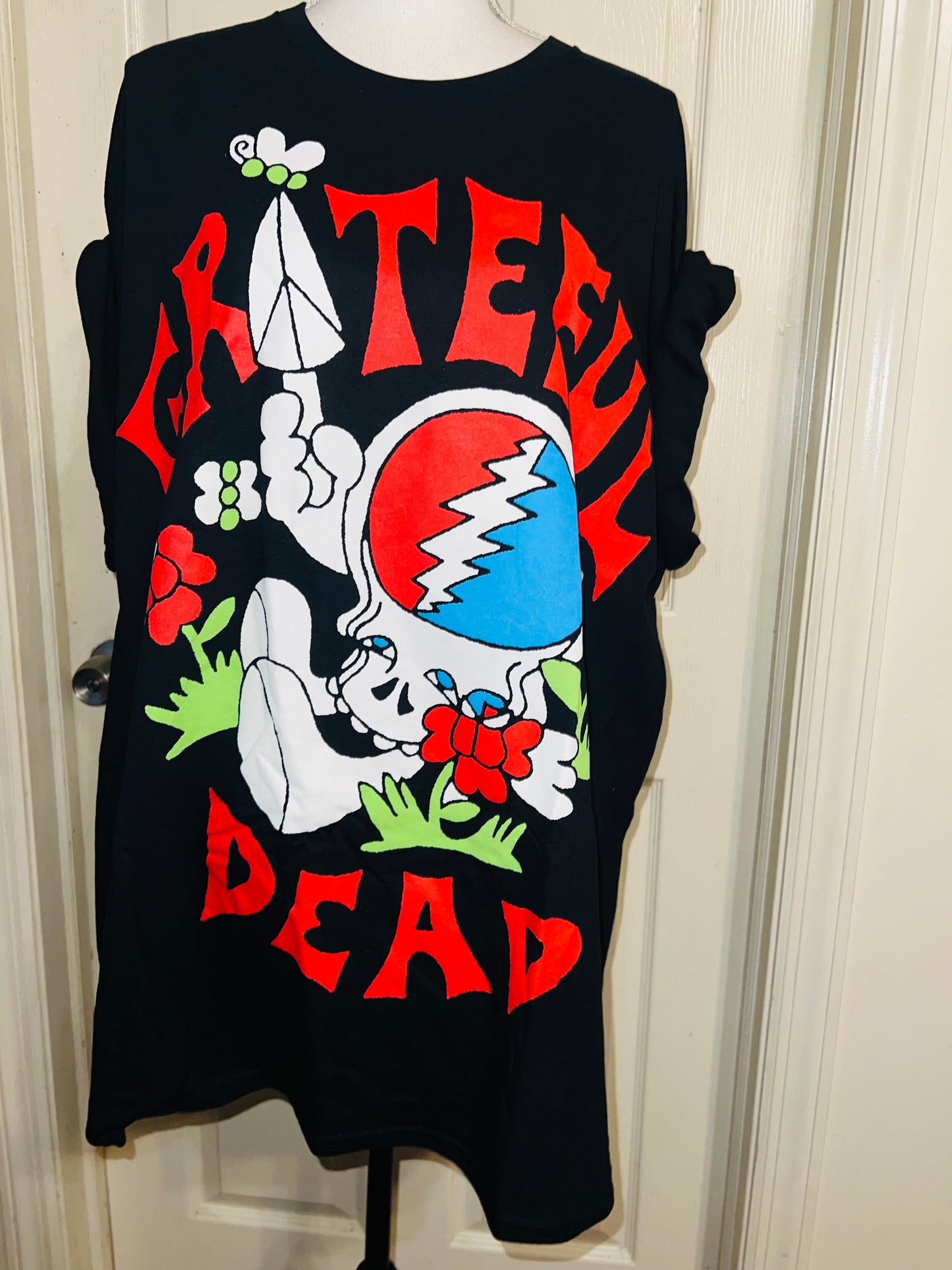 Grateful Dead Oversized Distressed Tee