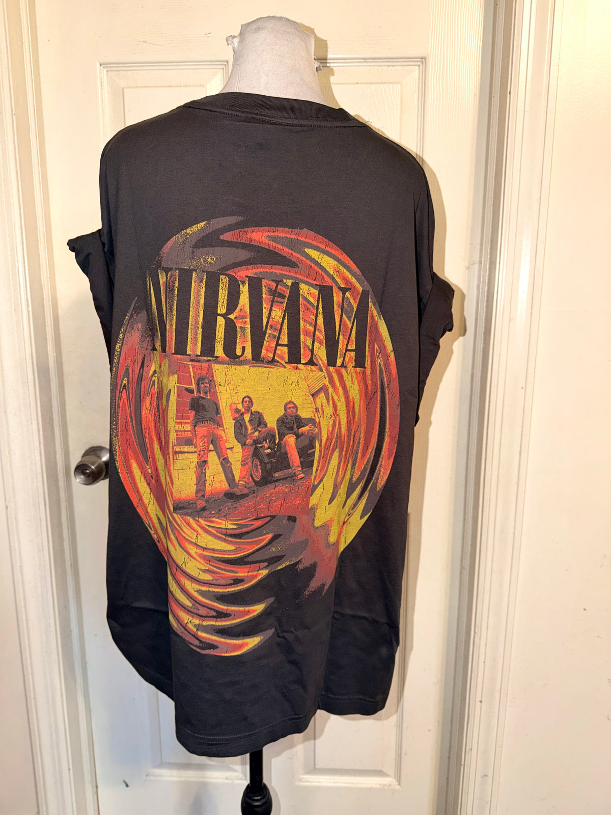 Nirvana Double Sided Oversized Tee