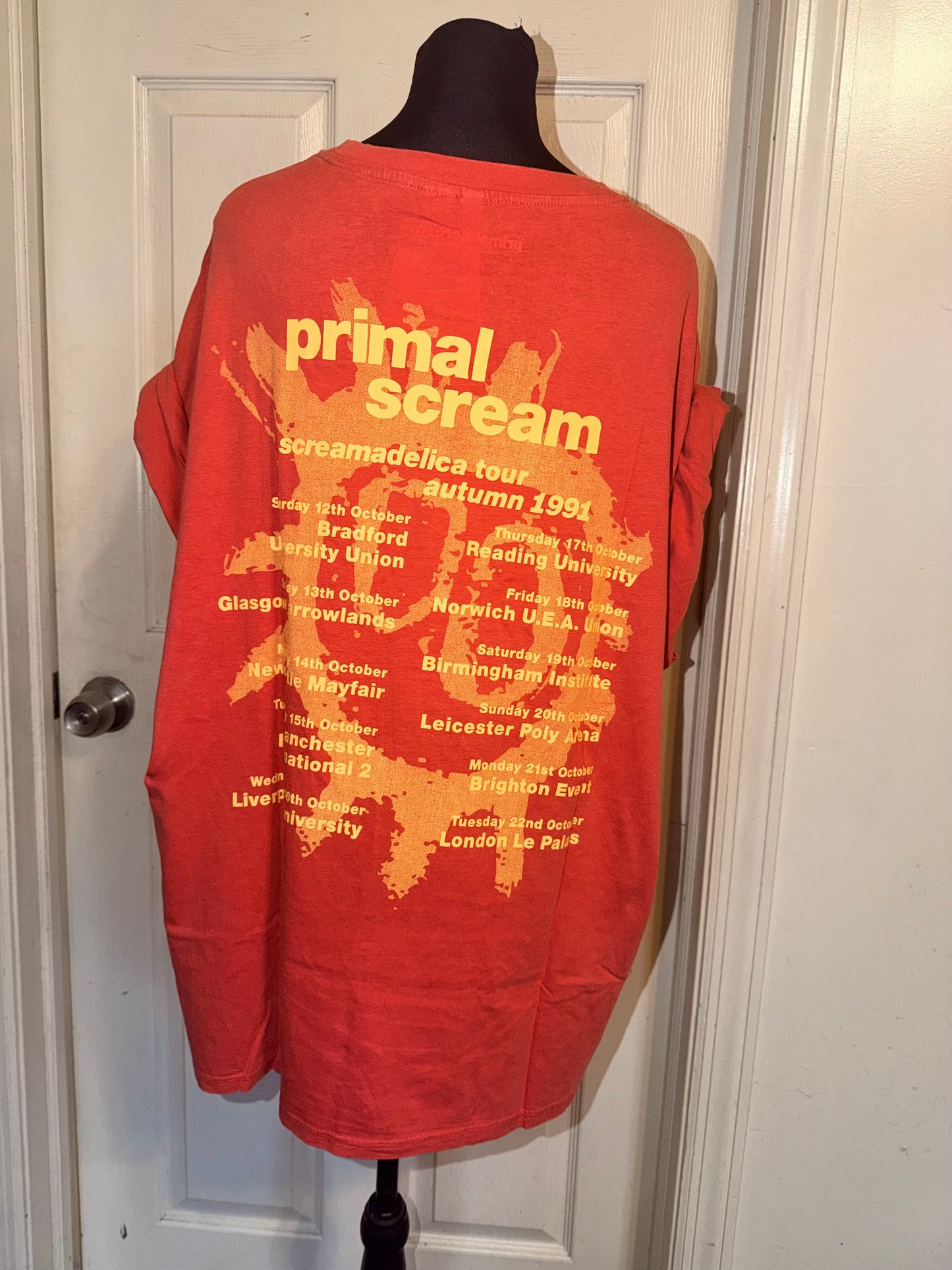 Primal Scream Double Sided Oversized Tee