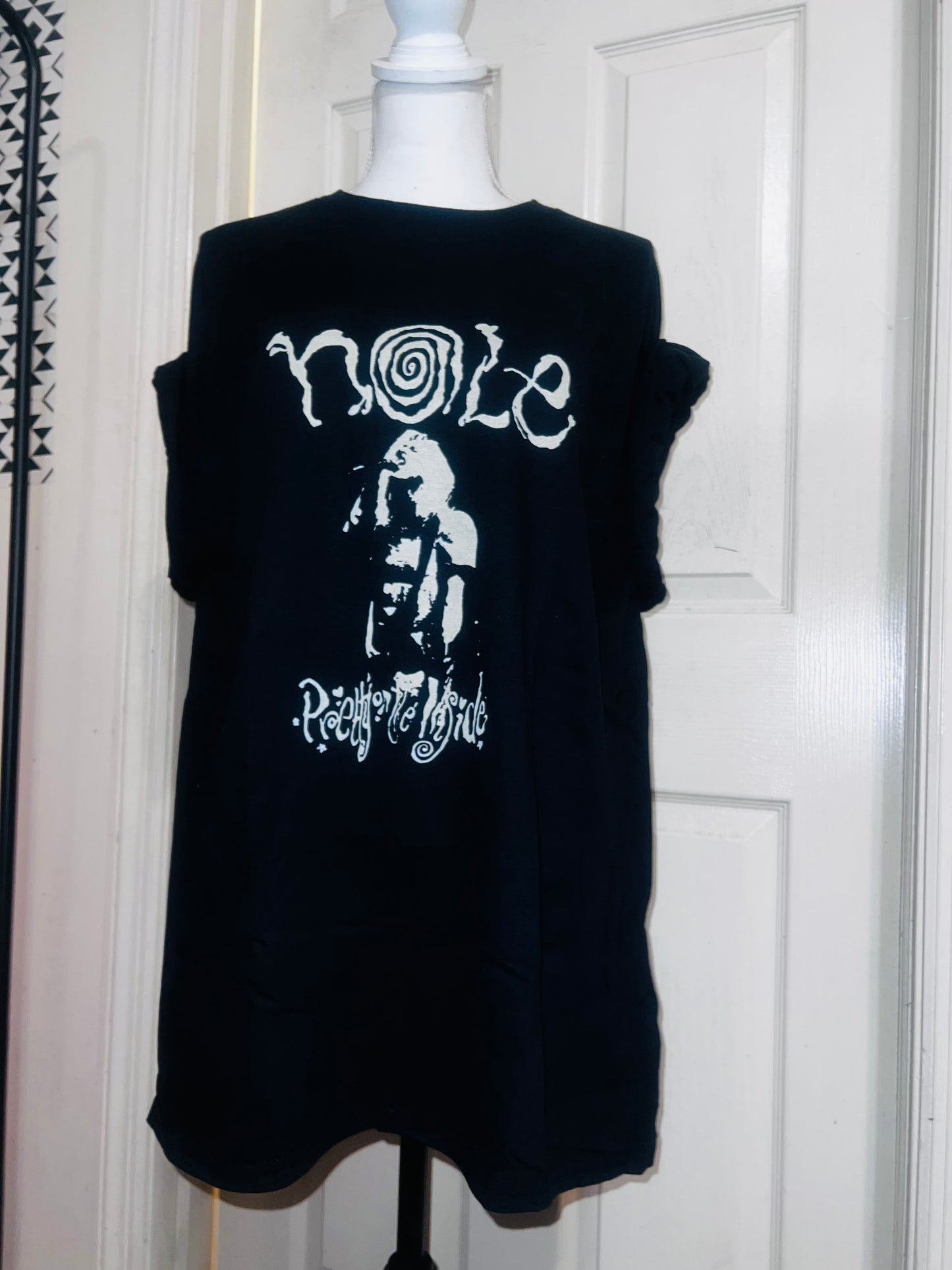 Hole Oversized Distressed Tee