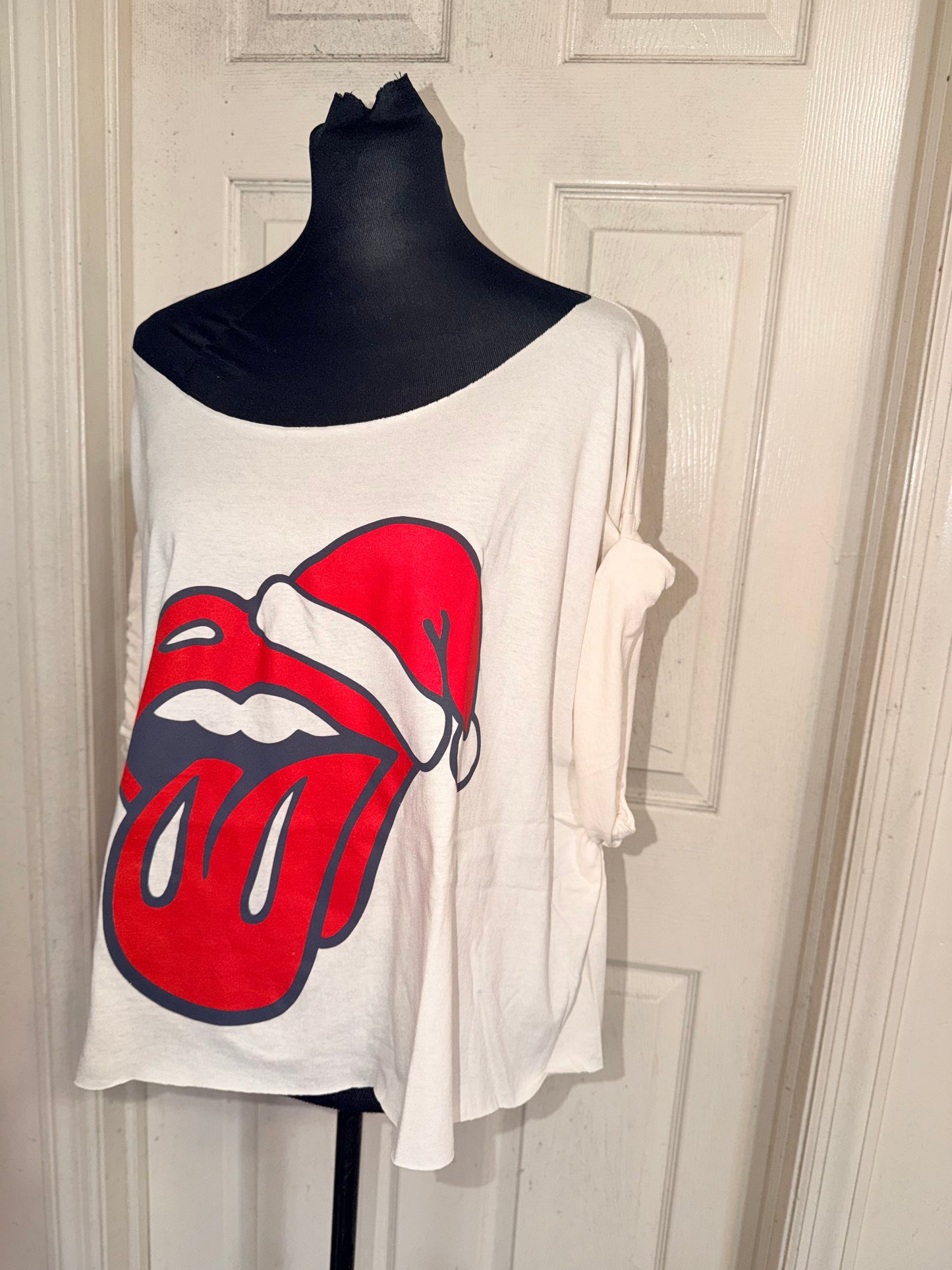 The Rolling Stones OFTS Oversized Distressed Tee