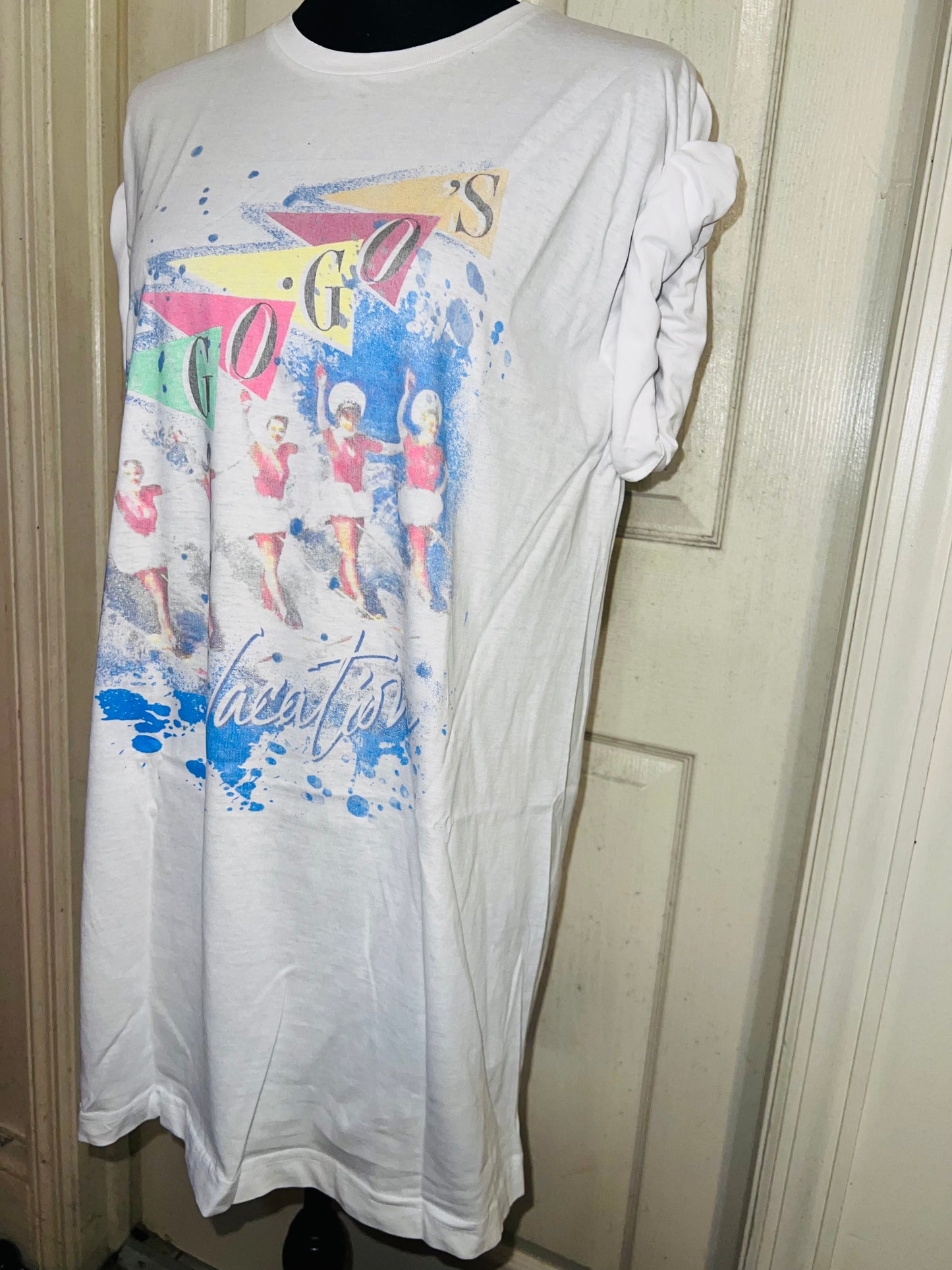 The Go-Go’s Oversized Distressed Tee