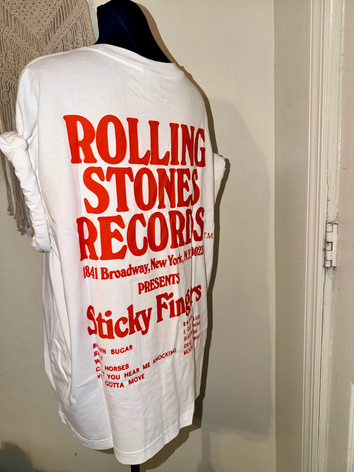 The Rolling Stones Double Sided Tee