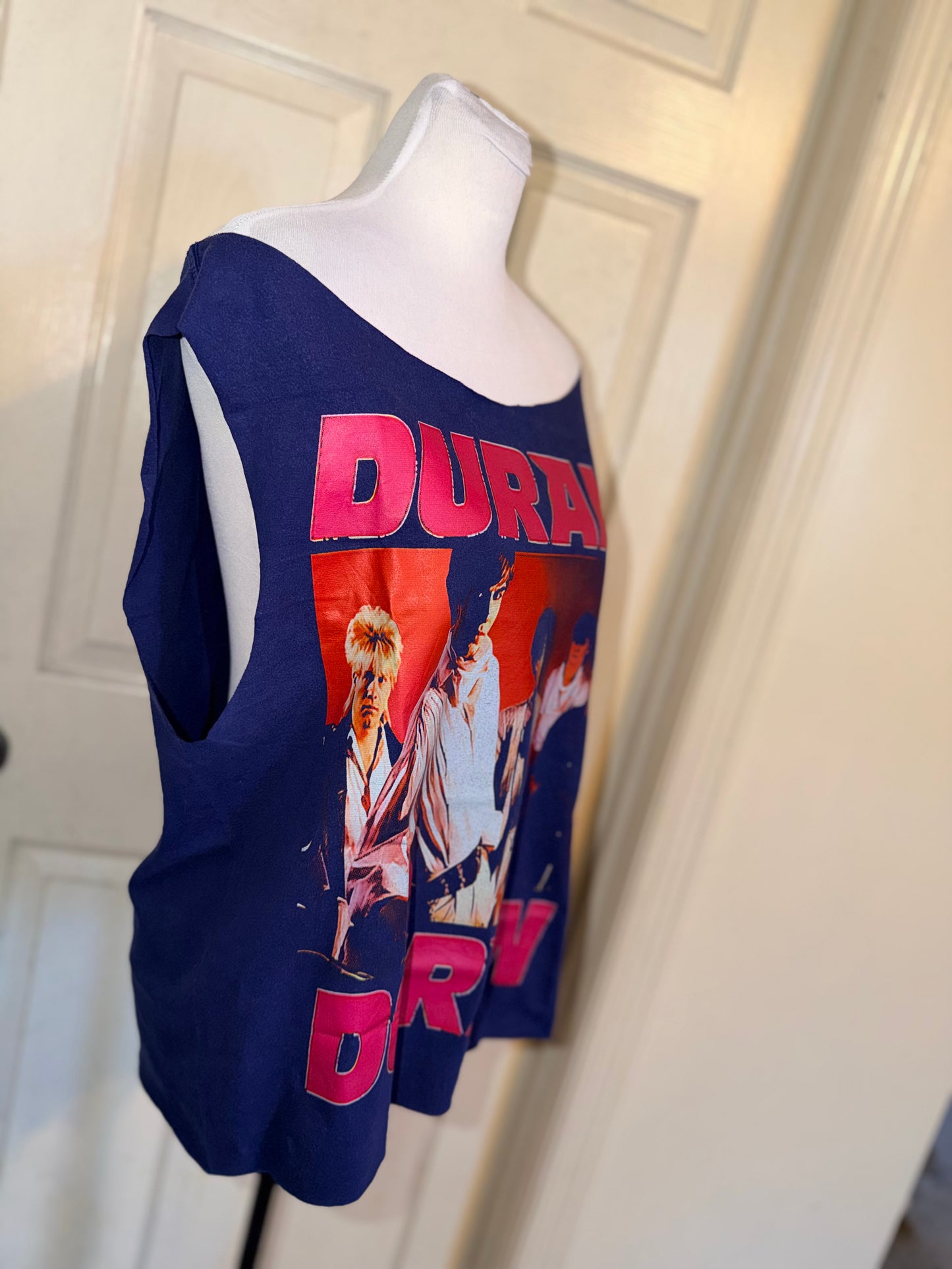 Duran Duran Oversized Distressed Tank