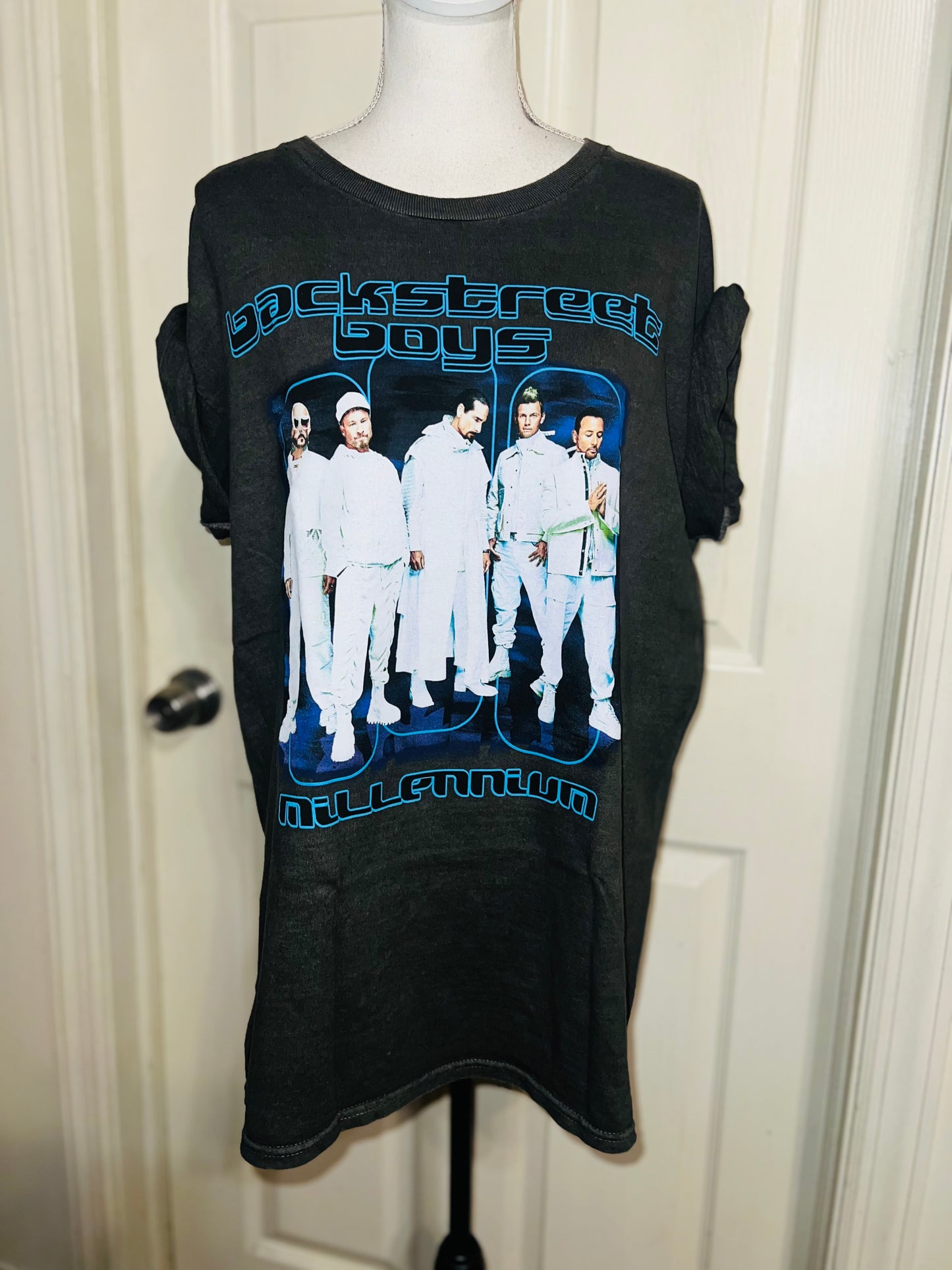 Backstreet Boys Millennium Oversized Distressed Tee