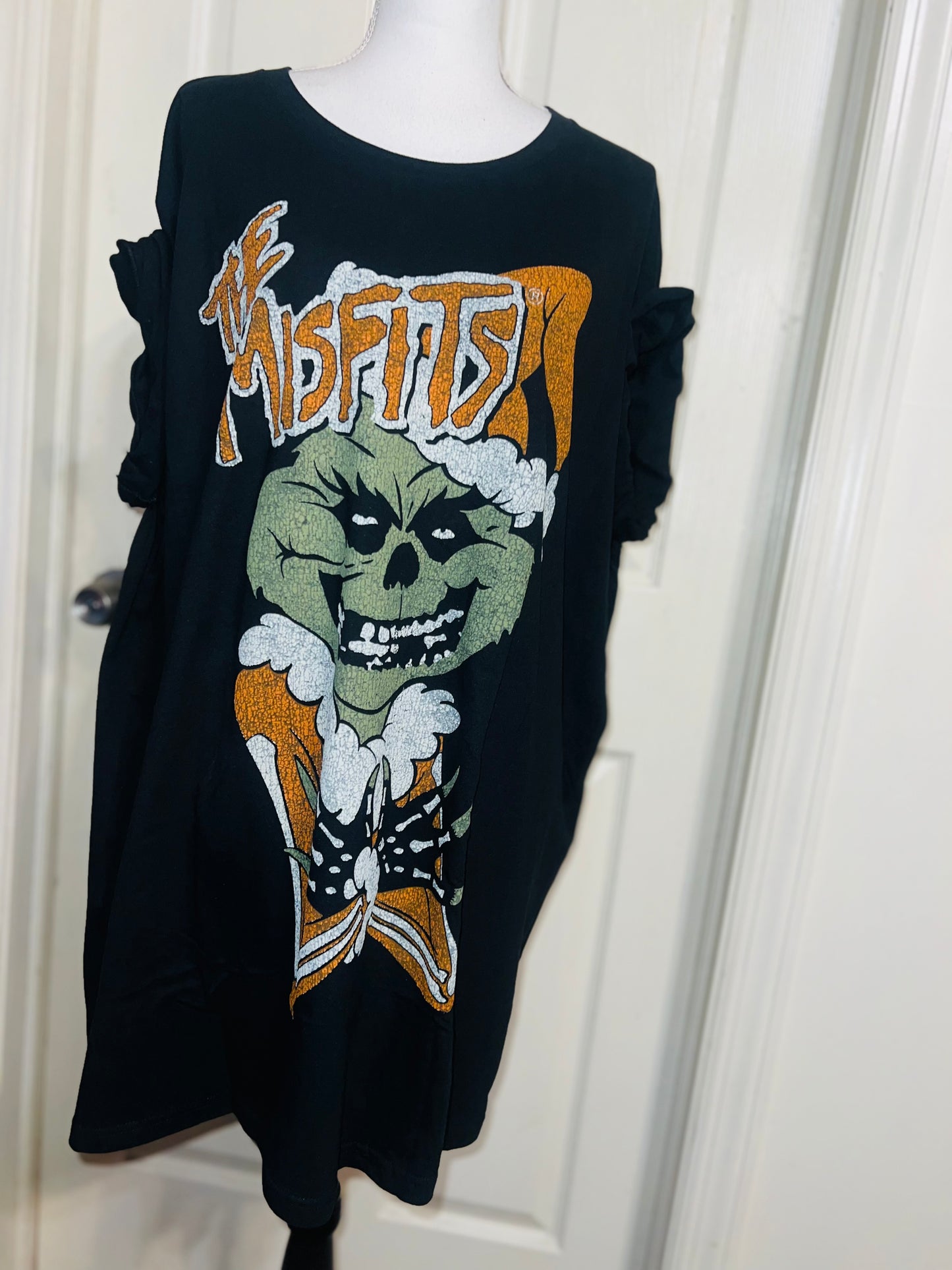 The Misfits Holiday Oversized Distressed Tee