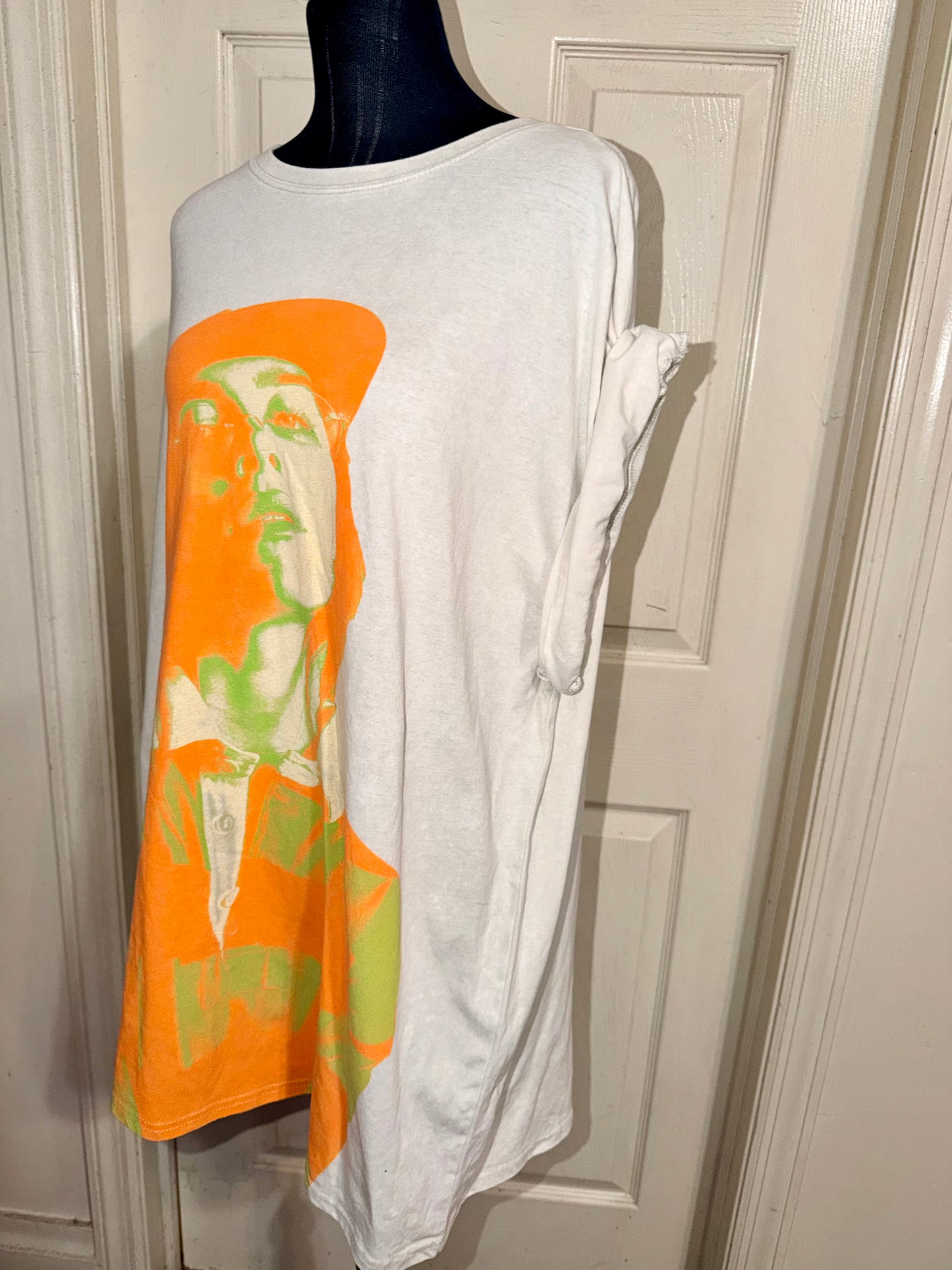 Billie Eilish Double Sided Oversized Distressed Tee