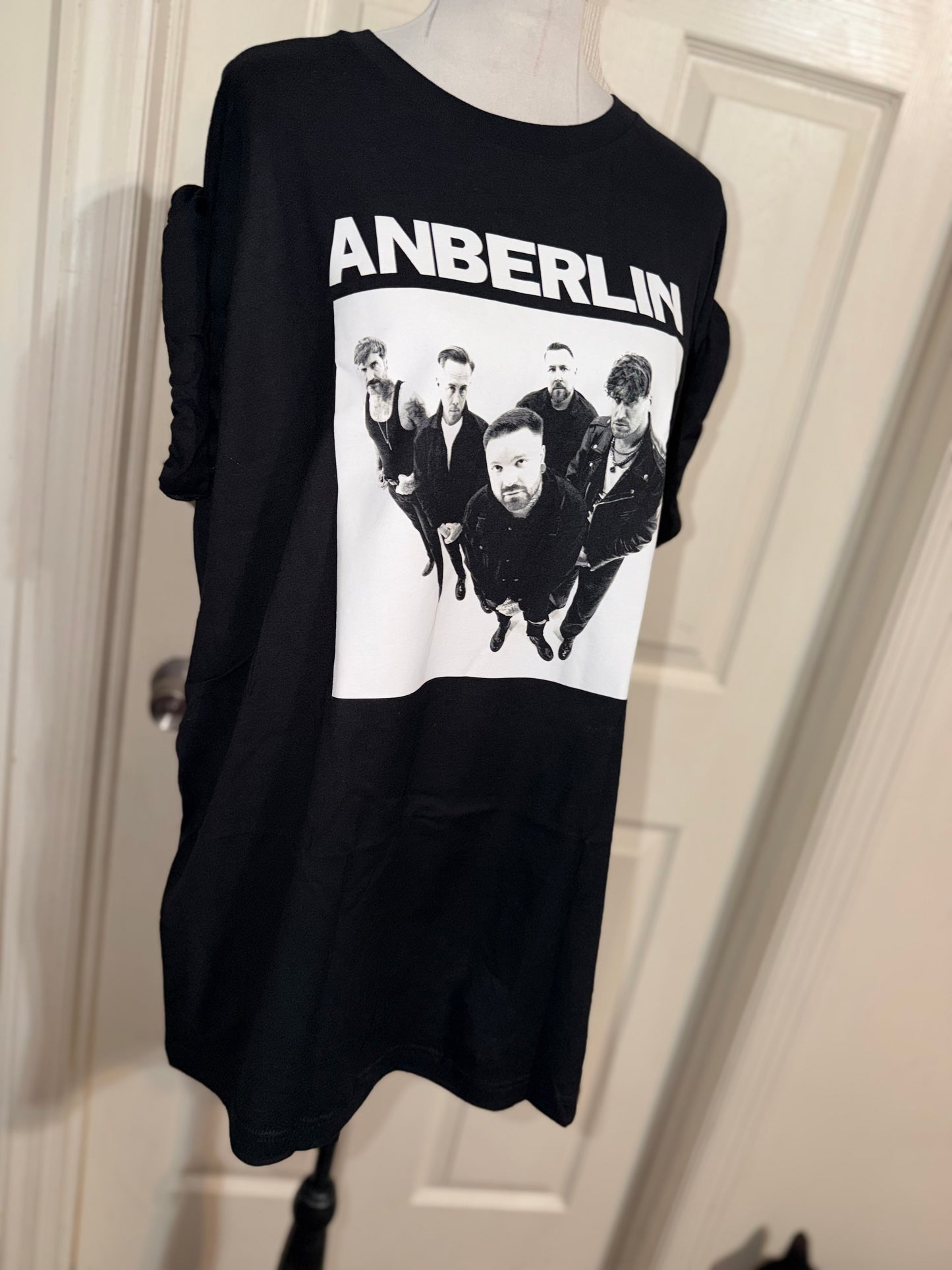 Anberlin Oversized Distressed Tee