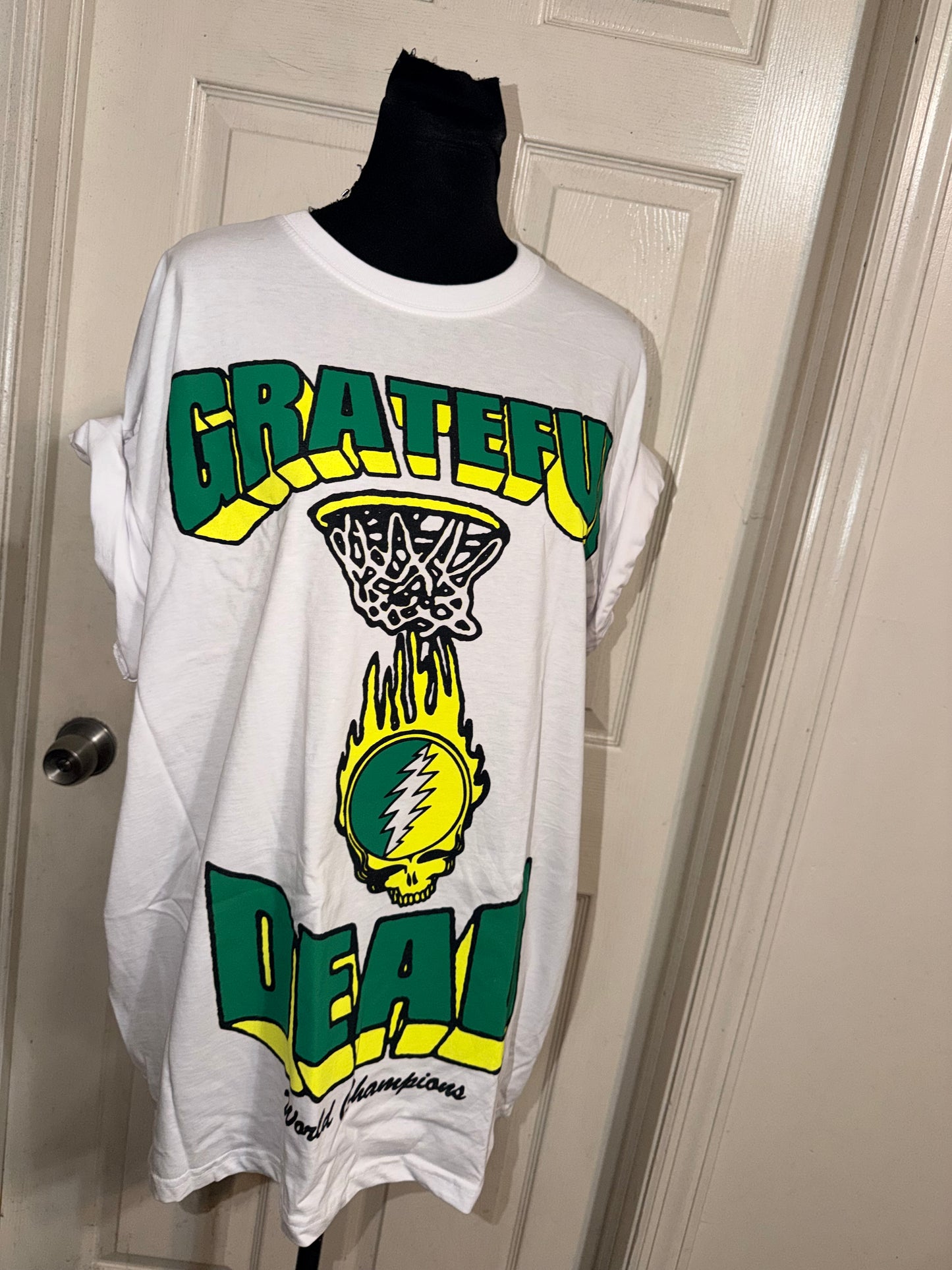 Grateful Dead Oversized Distressed Tee