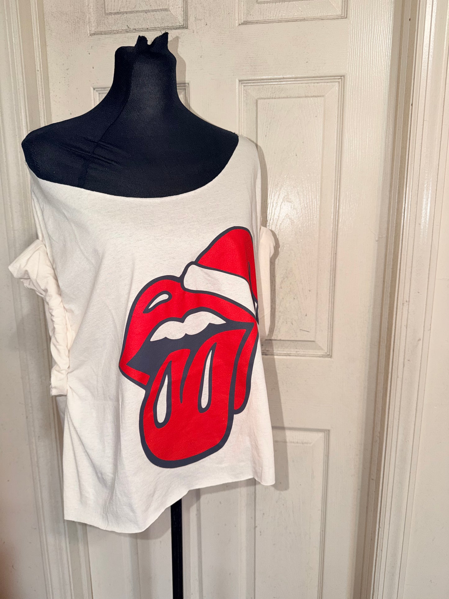 The Rolling Stones OFTS Oversized Distressed Tee