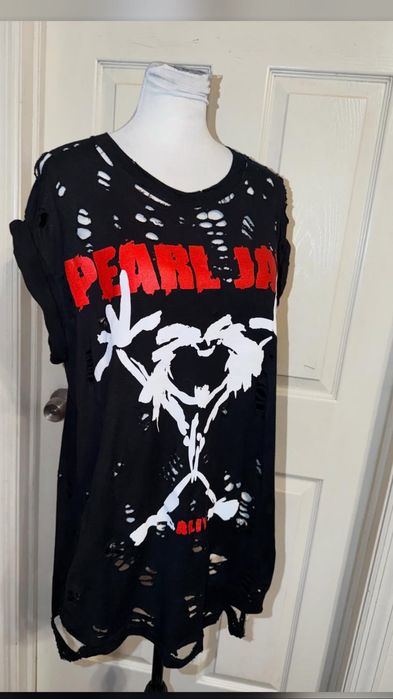 Pearl Jam Double Sided Oversized Tee