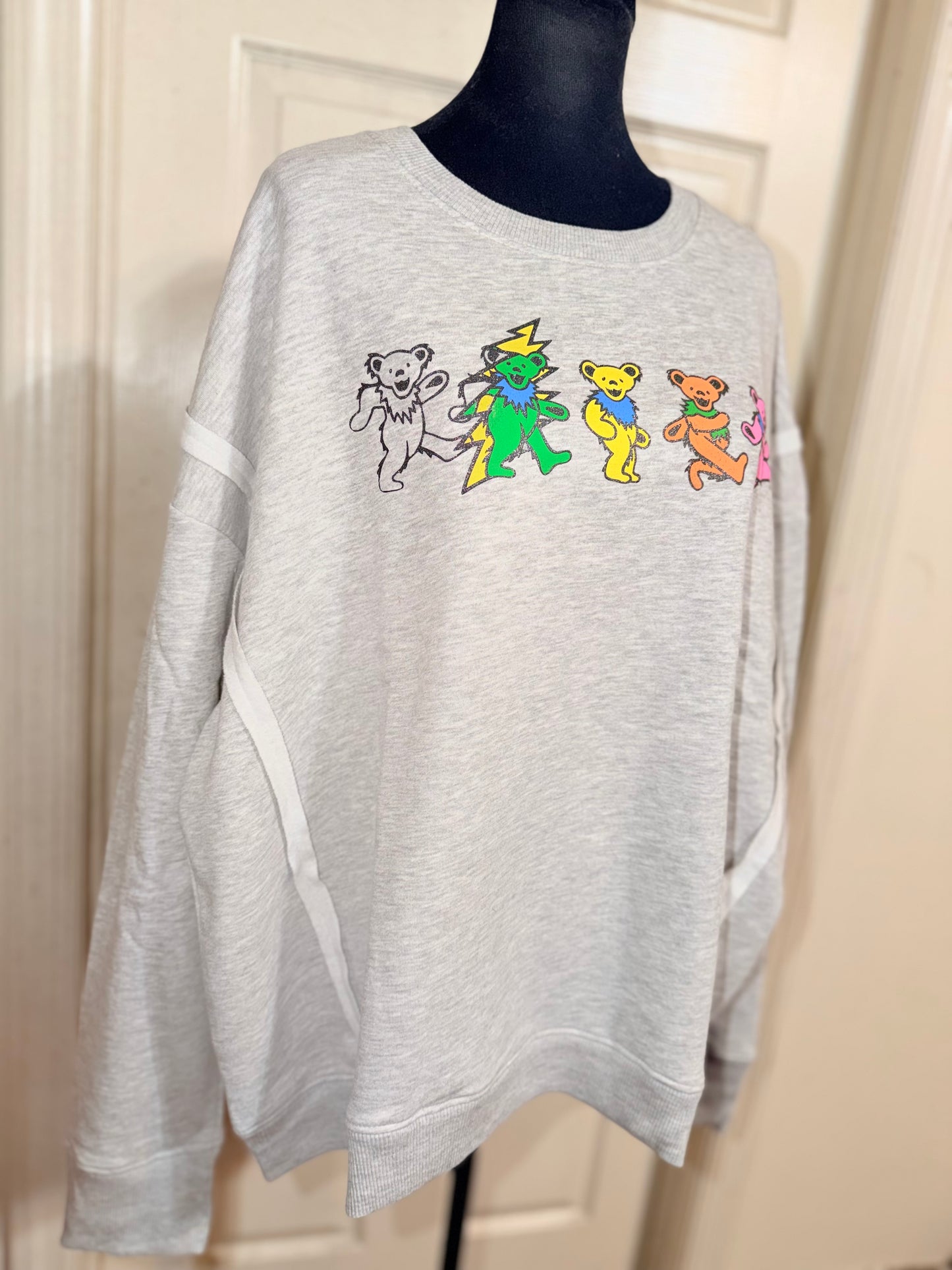 Grateful Dead Oversized Distressed Tee