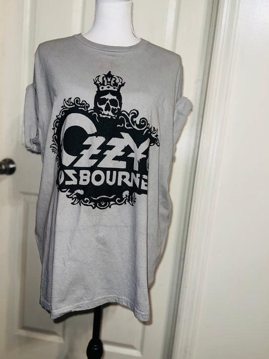 Ozzy Osbourne Oversized Distressed Tee