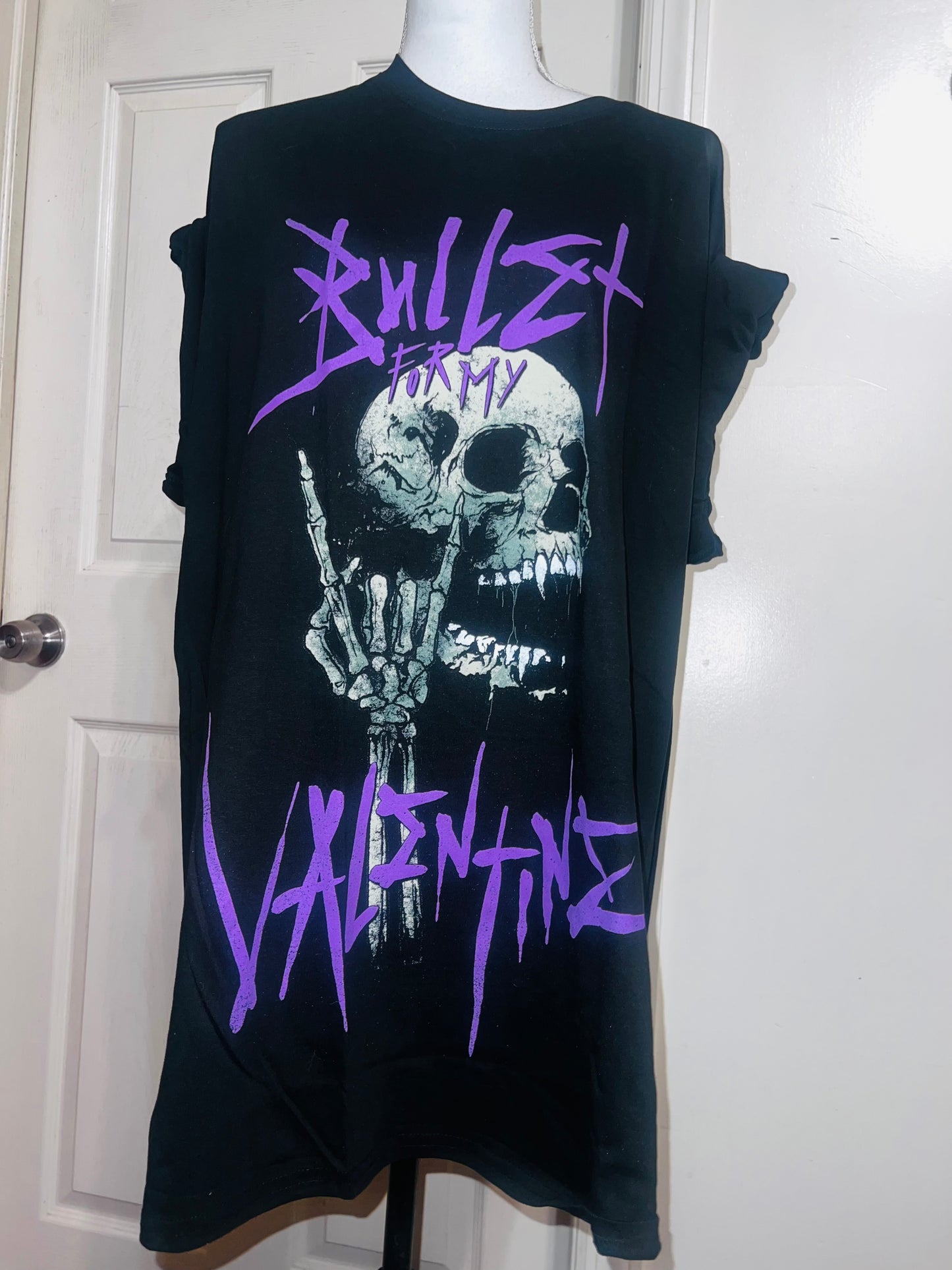 Bullet for my Valentine Oversized Distressed Tee